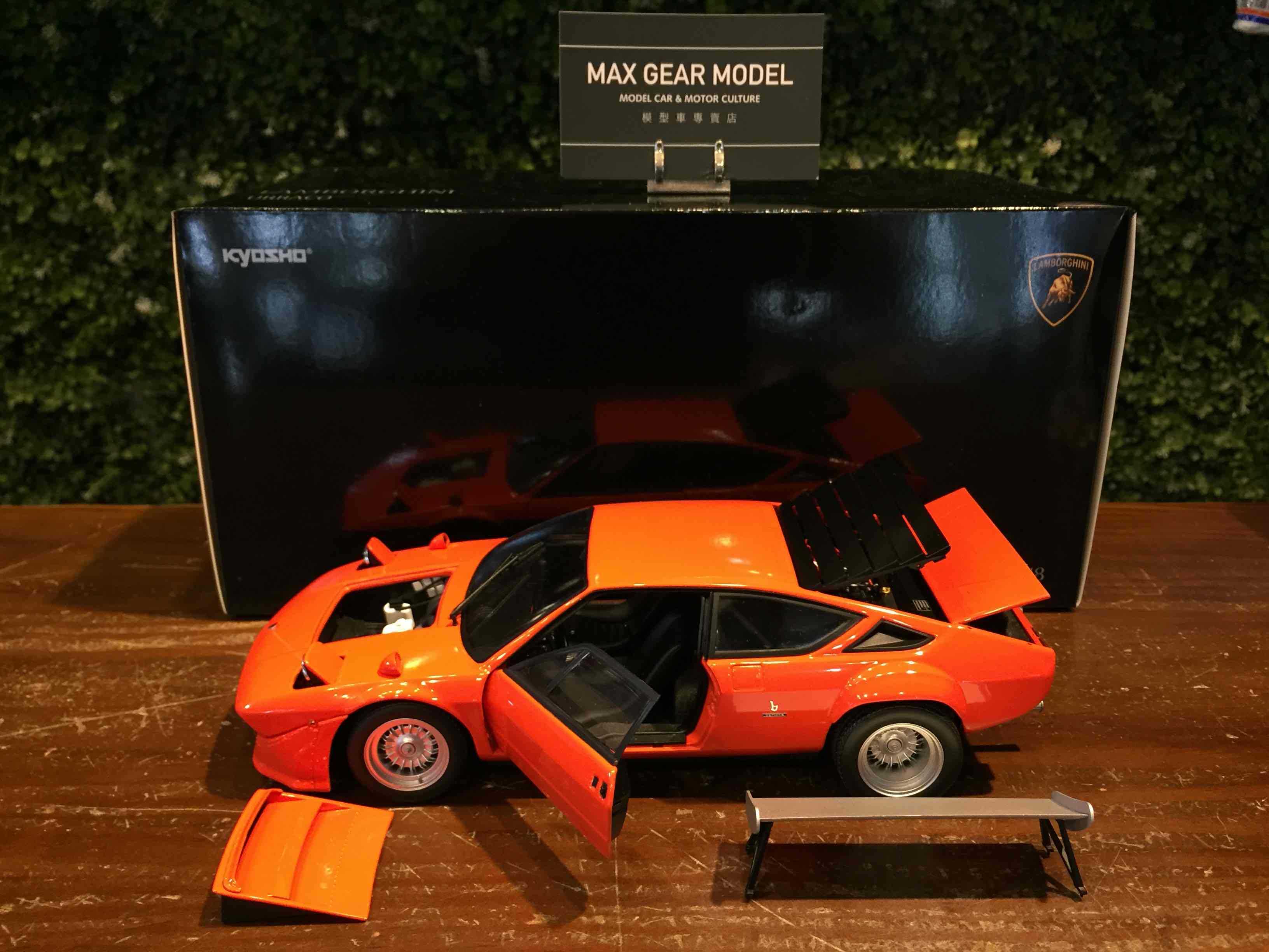 1/18 Kyosho Lamborghini Urraco Rally Orange 08445P【MGM】