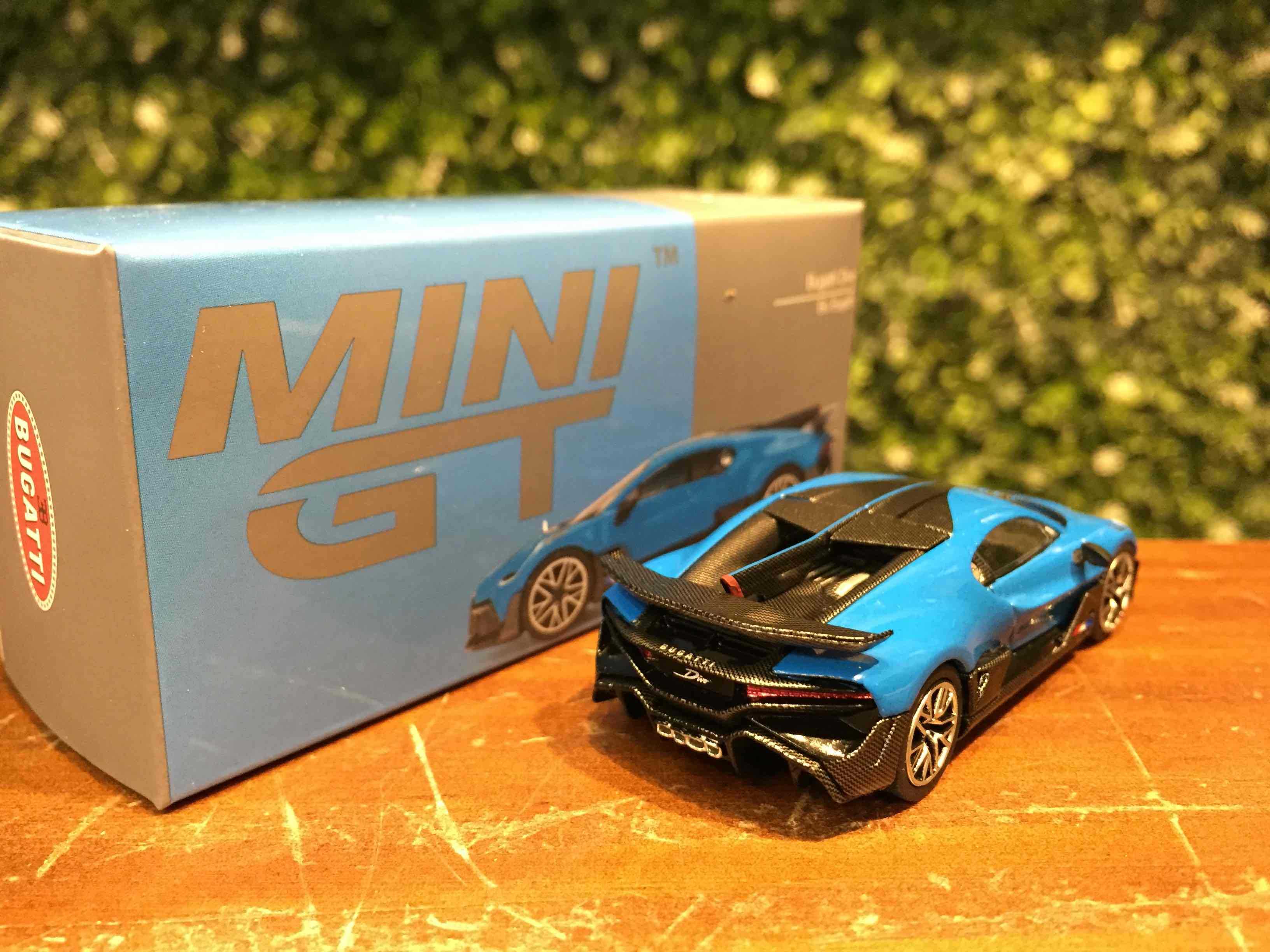 1/64 MiniGT Bugatti Divo Blue MGT00601L【MGM】