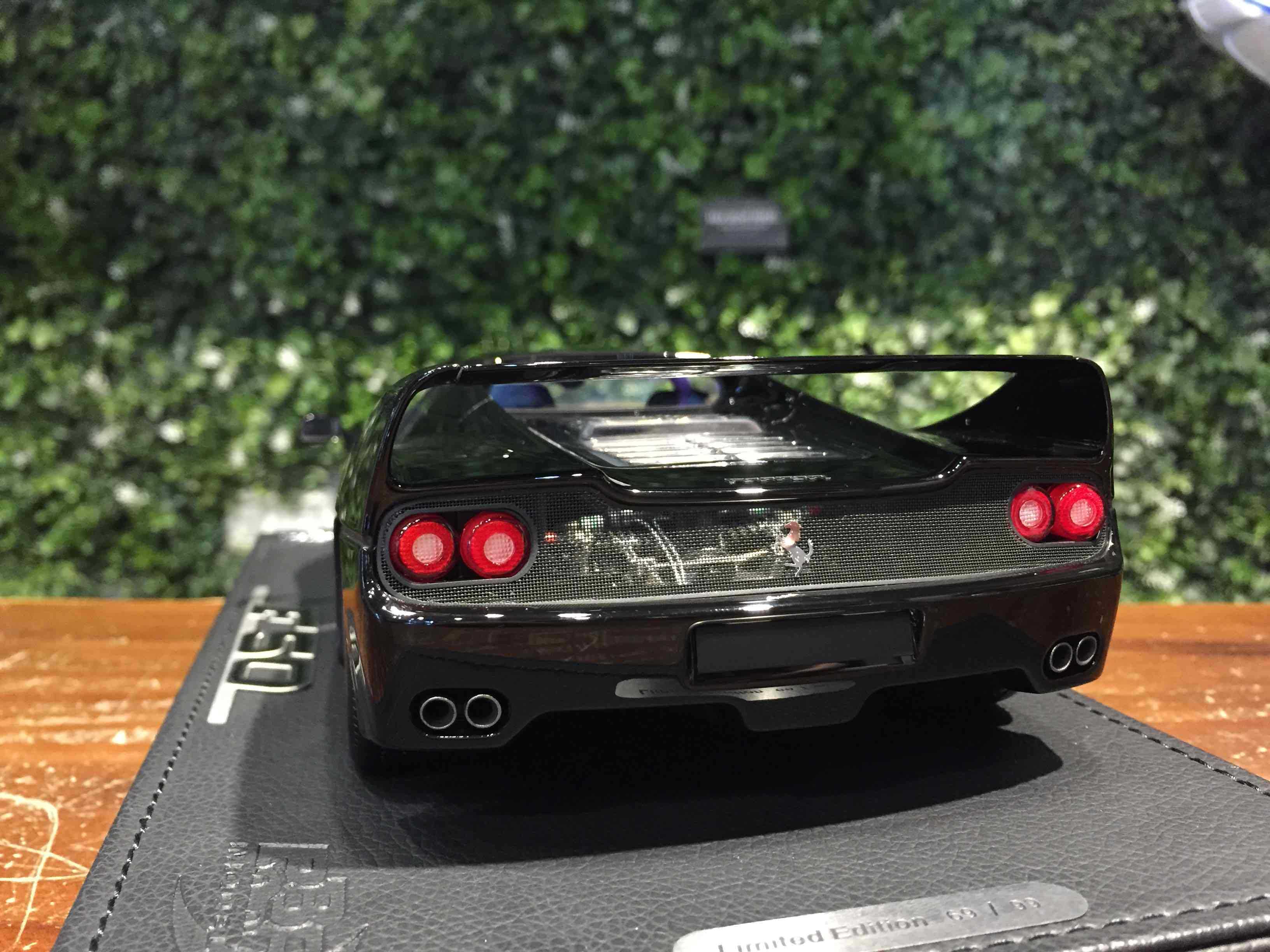 1/18 BBR Ferrari F50 Coupe 1995 Black P18189C【MGM】