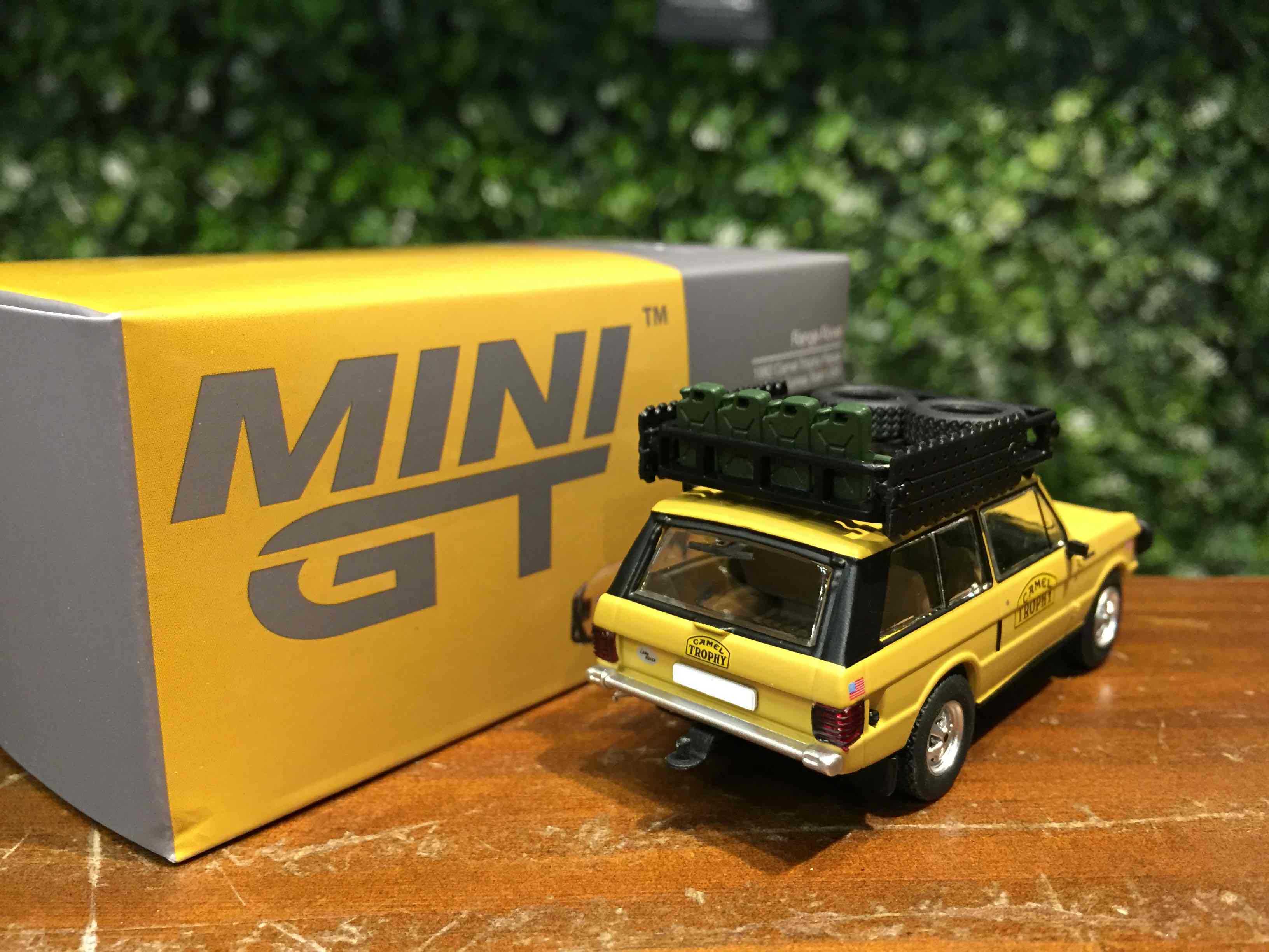 1/64 MiniGT Range Rover Camel Trophy Papua MGT00509L【MGM】