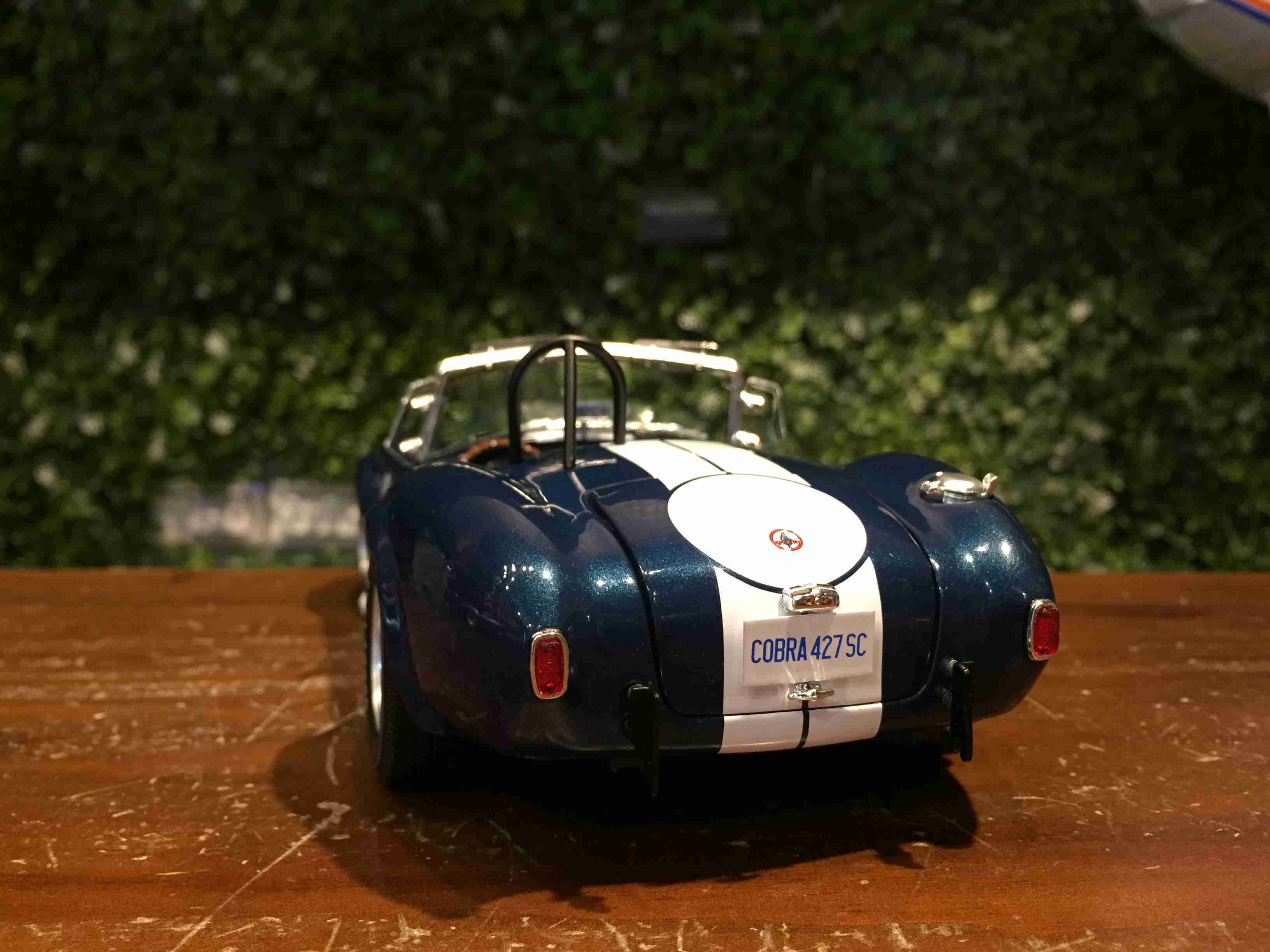 1/18 Kyosho Shelby Cobra 427 S/C Dark Blue 08047DBL【MGM】