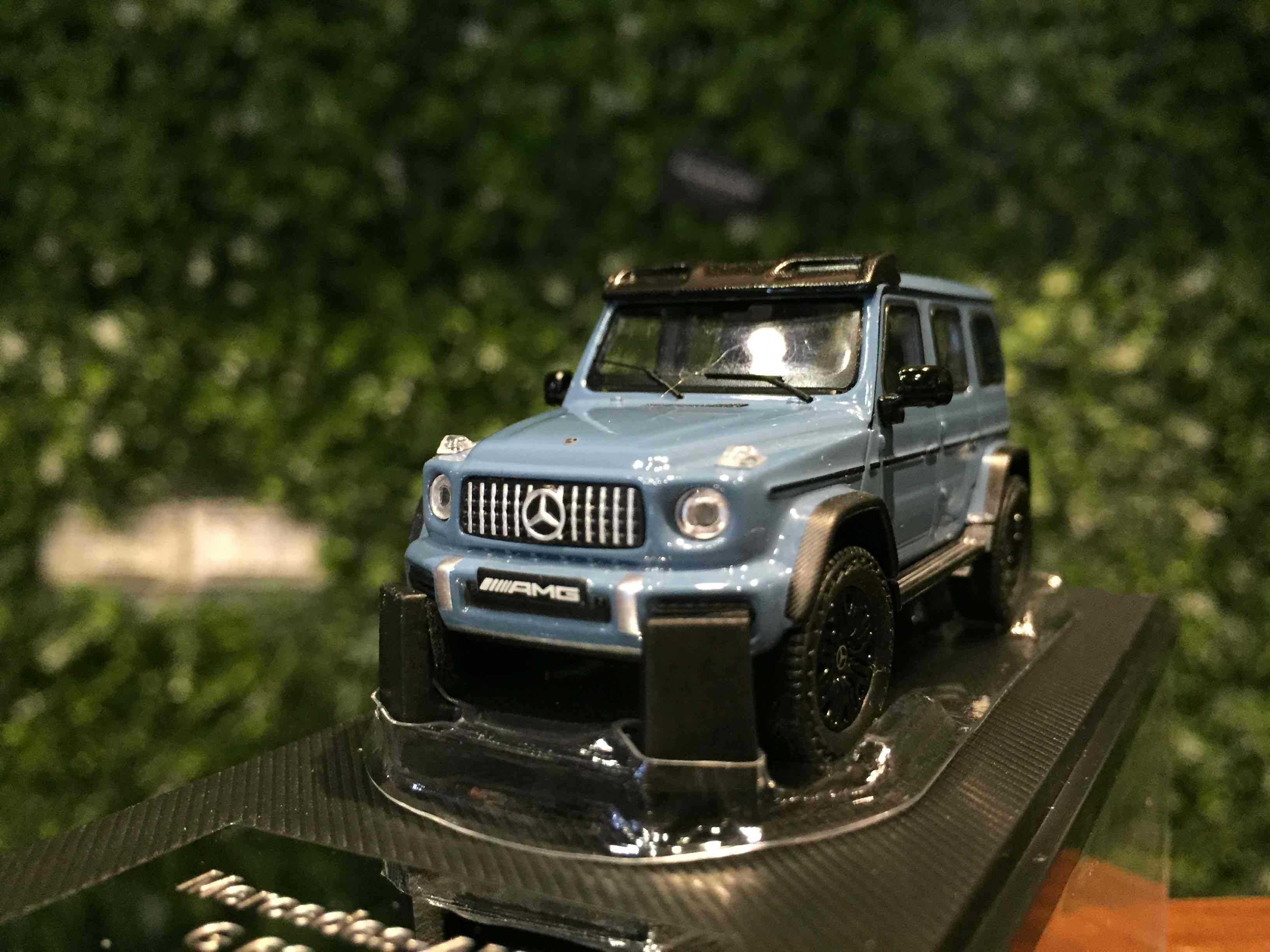 1/64 NZG Mercedes-AMG G63 4x4 (W464) Blue 1076/21【MGM】