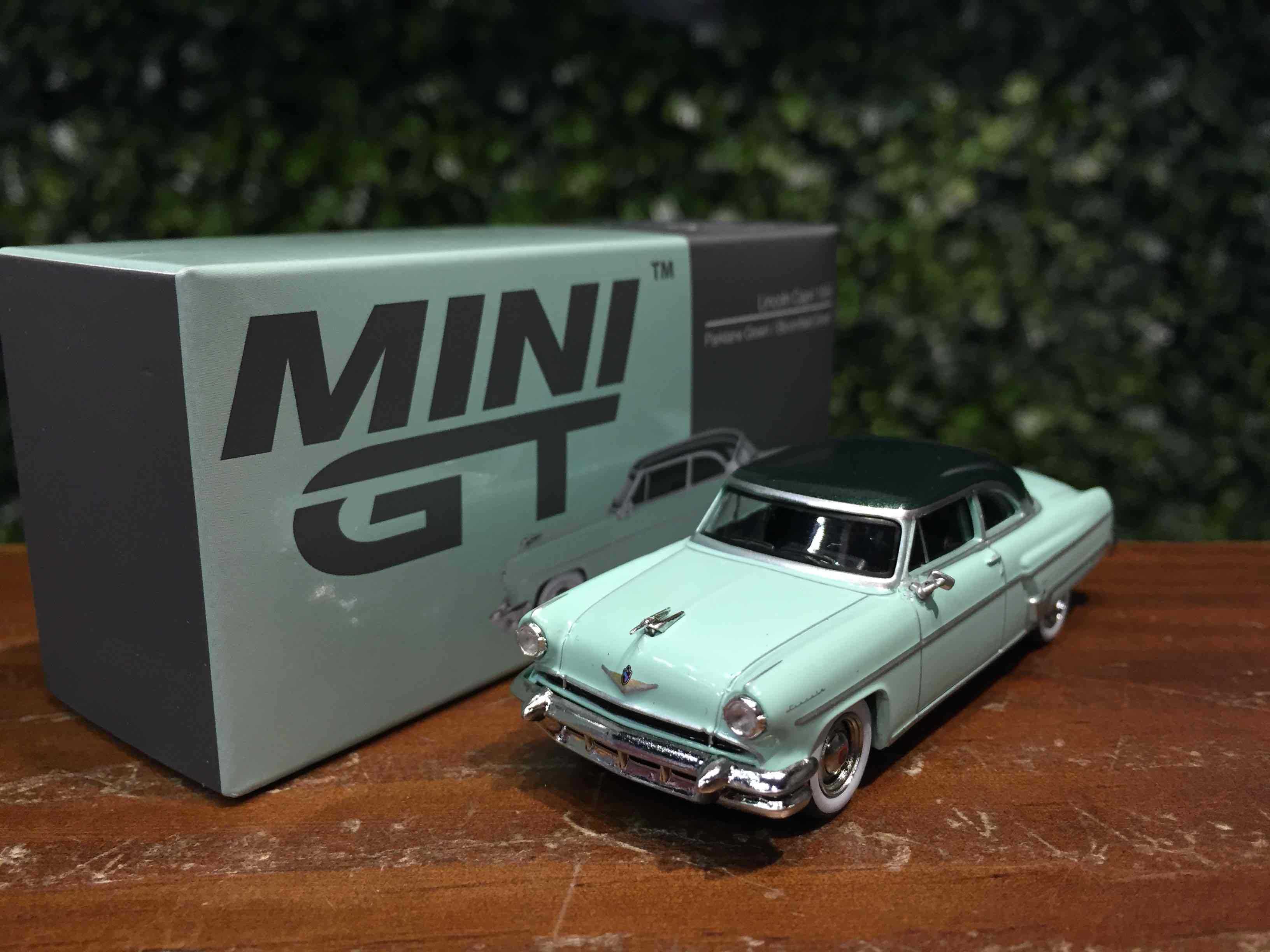 1/64 MiniGT Lincoln Capri 1954 Parklane Green MGT00623L【MGM】