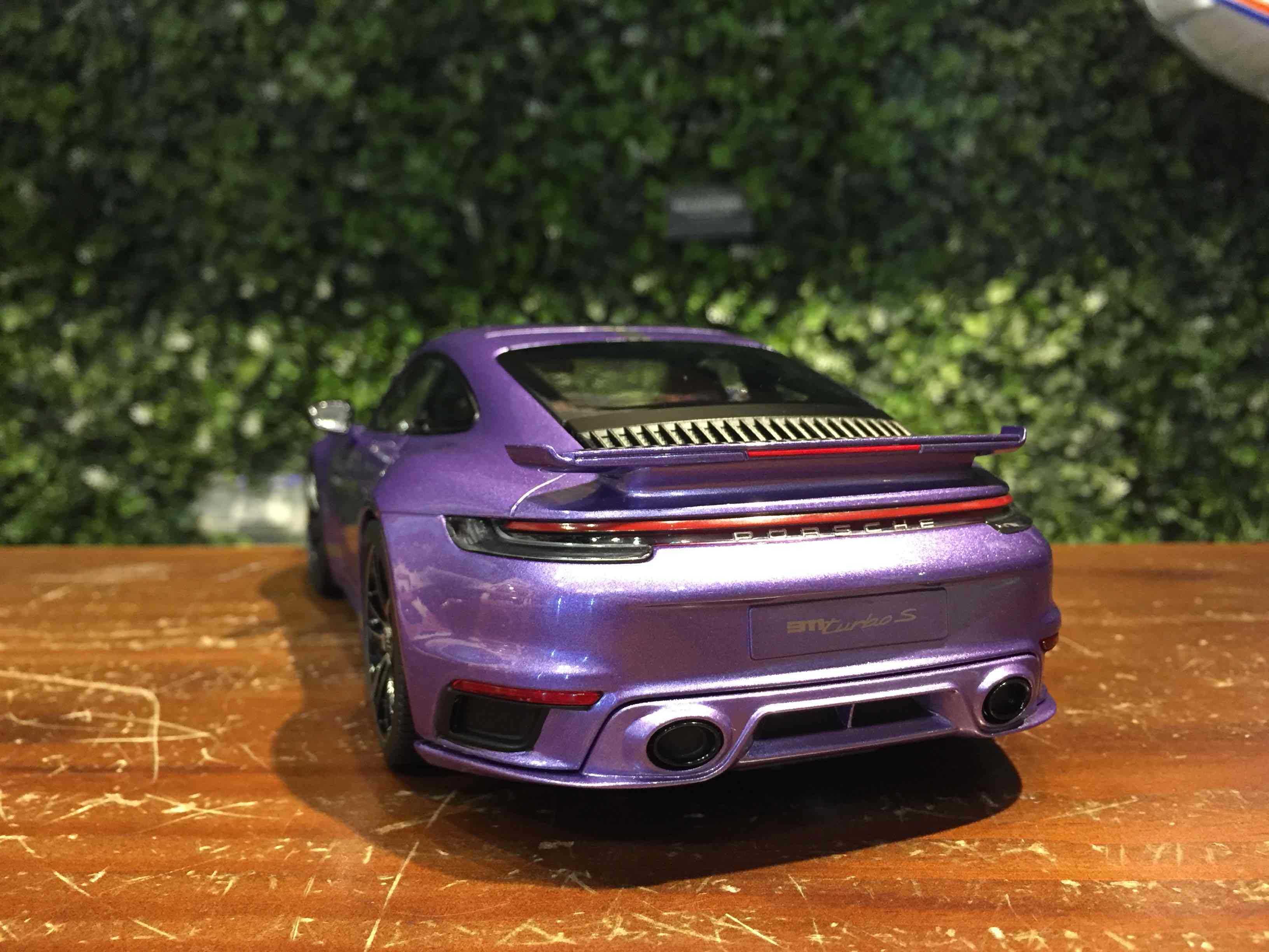 1/18 Minichamps Porsche 911 (992) Turbo S 113069076【MGM】