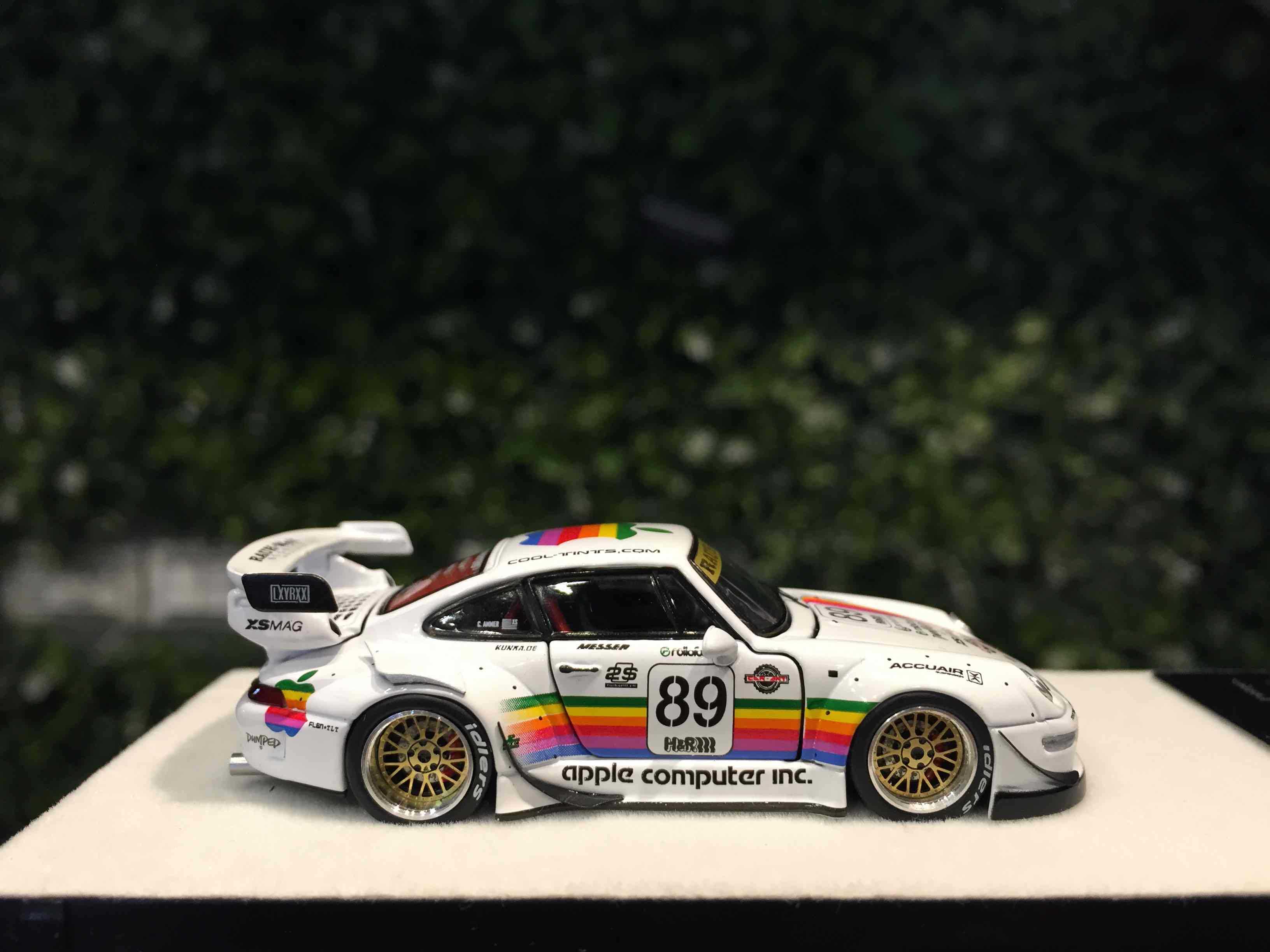 1/64 PGM RWB Porsche 911 (993) Apple #89 PGM640311S【MGM】