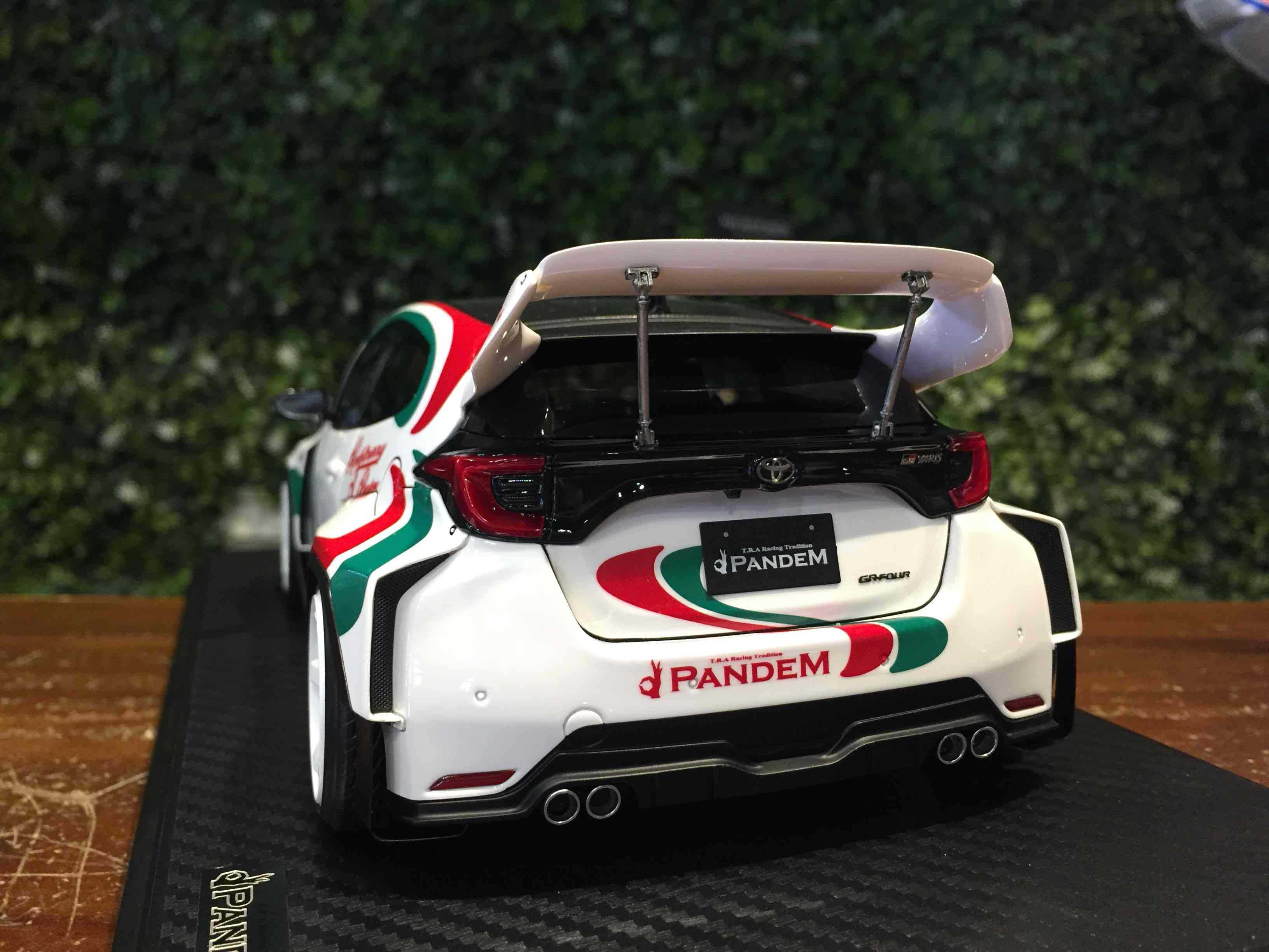 1/18 Ignition PANDEM Toyota GR Yaris (4BA) White IG2908【MGM】