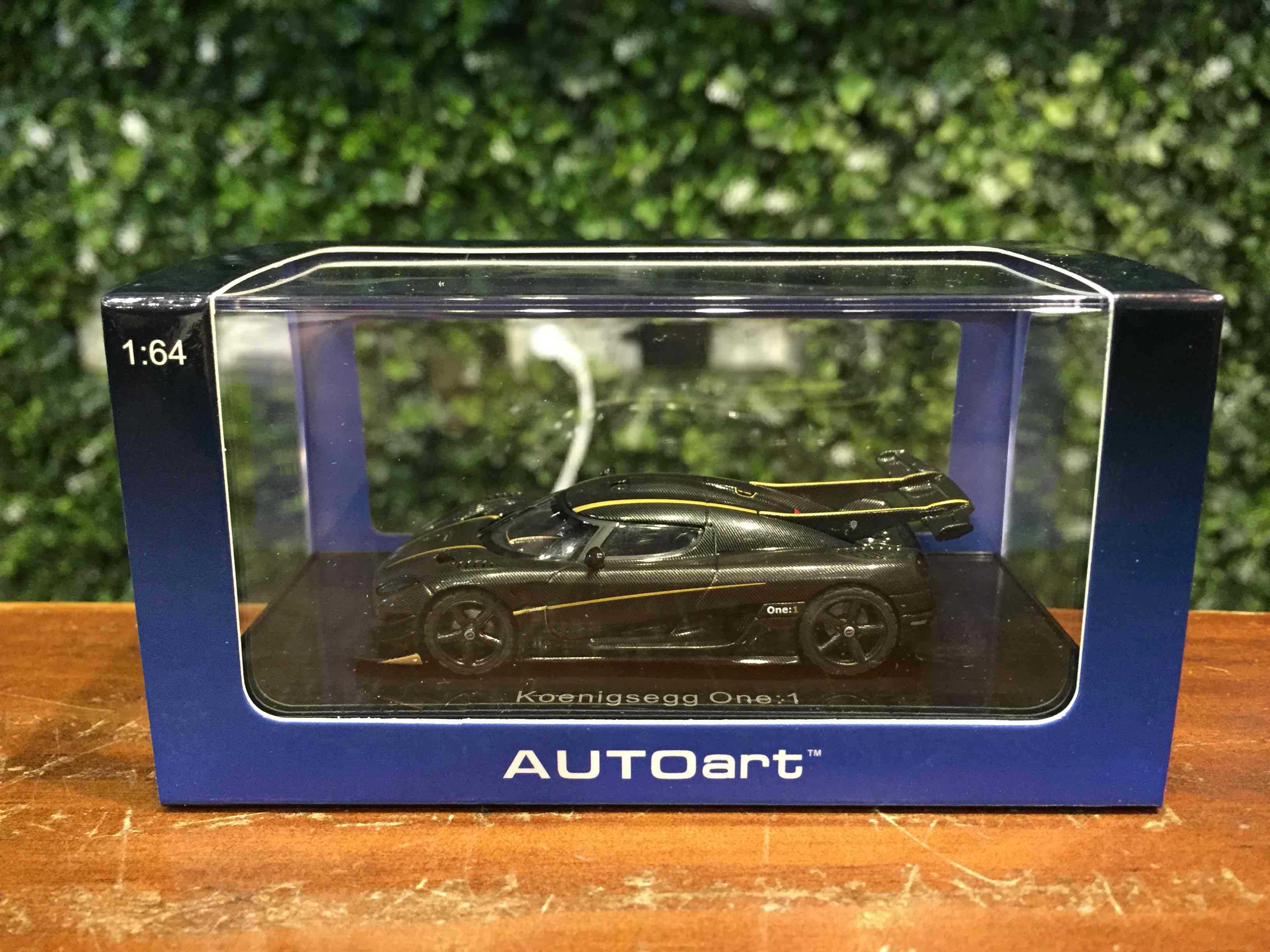 1/64 AUTOart Koenigsegg One 1 Carbon 20043【MGM】