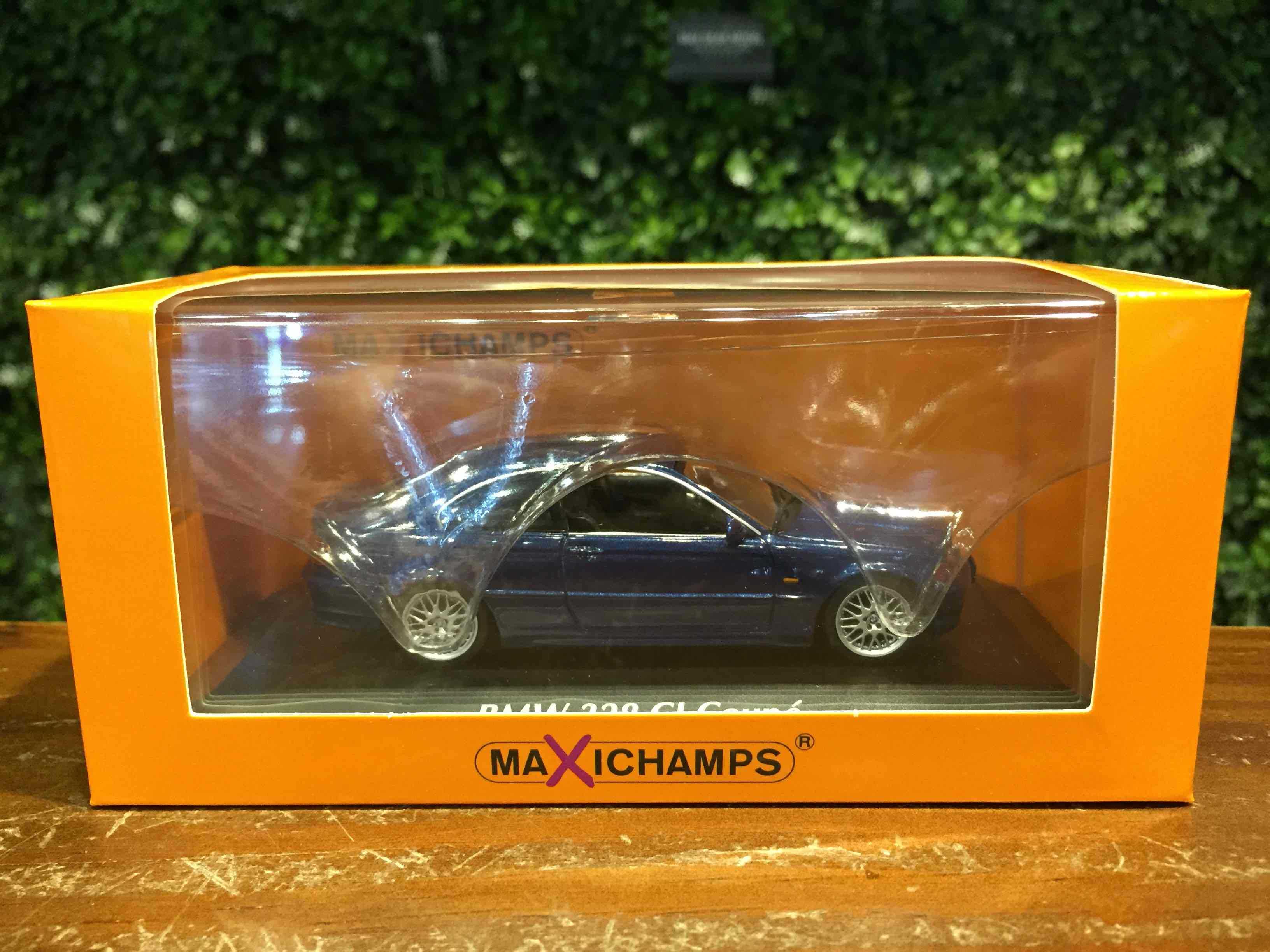 1/43 Minichamps BMW 3-Series (E46) 1999 Blue 940028321【MGM】