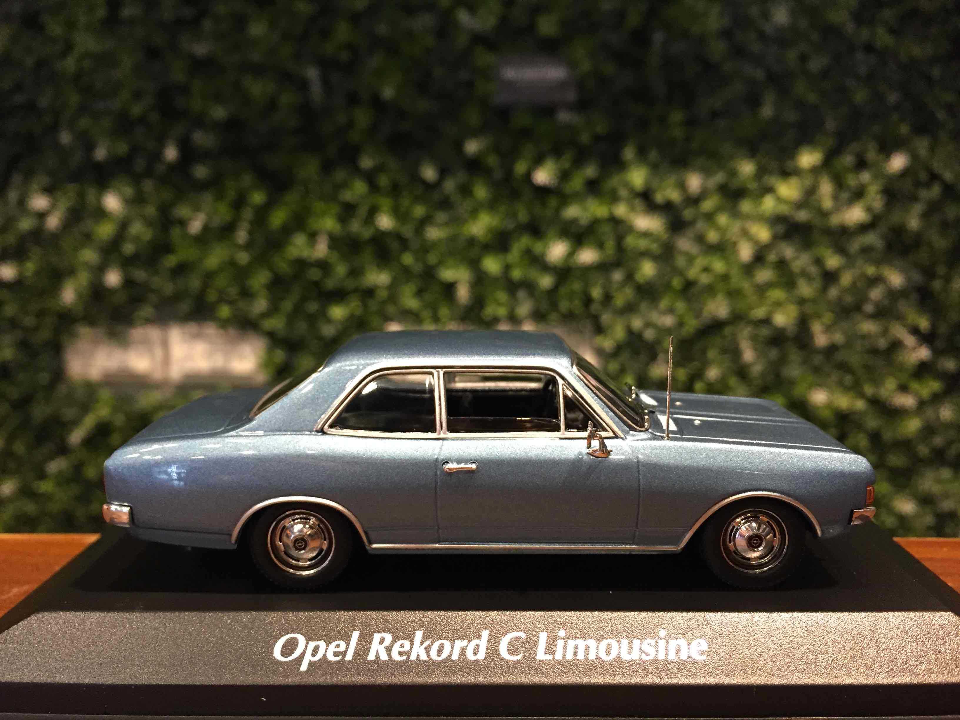 1/43 Minichamps Opel Rekord C 1966 Blue 940046100【MGM】