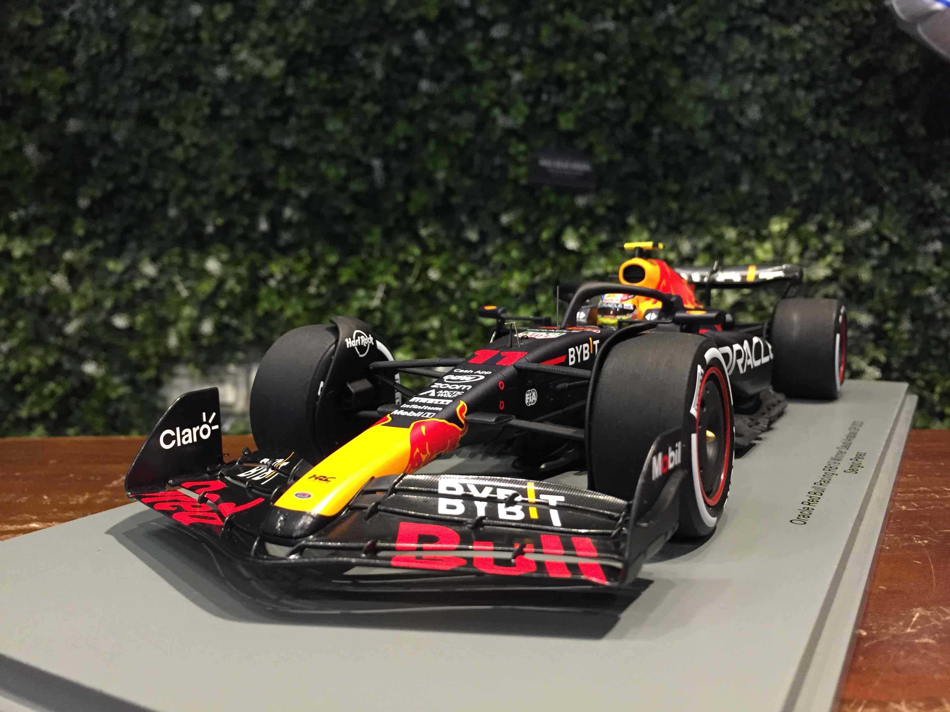 1/18 Spark Red Bull RB19 Sergio Perez Winner 18S885【MGM】