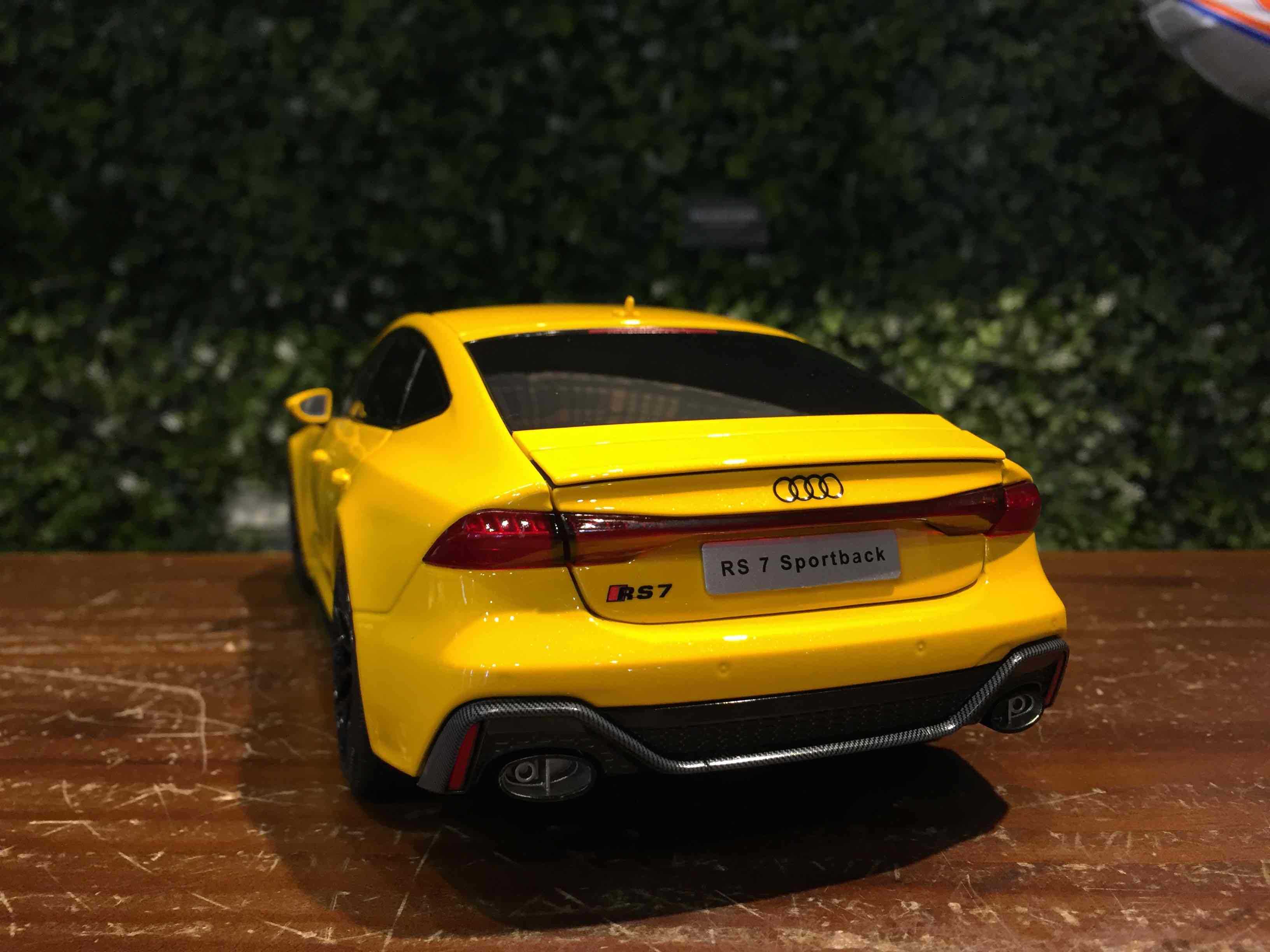 1/18 KengFai Audi RS7 Sportback (C8) 2021 Yellow【MGM】