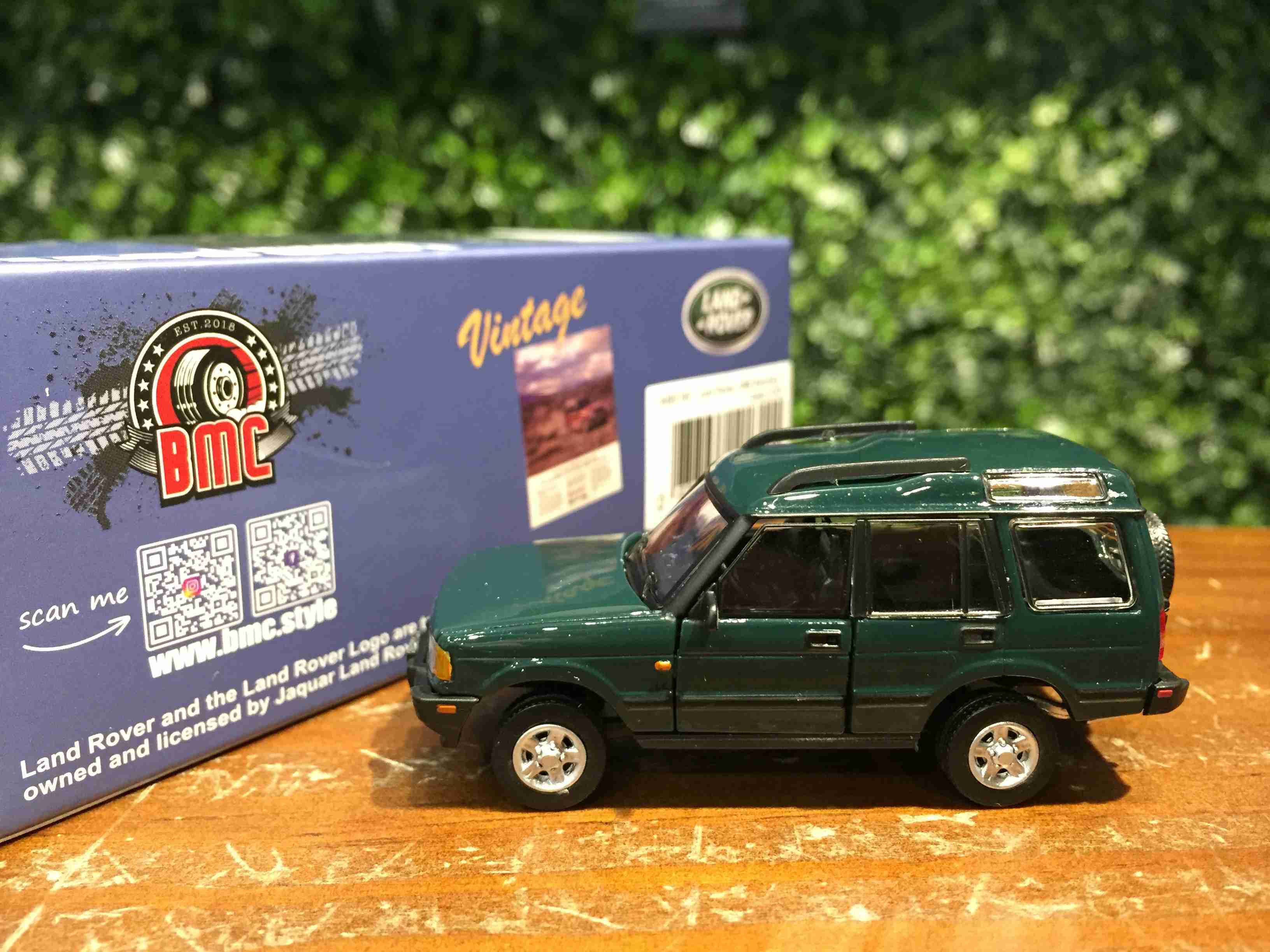 1/64 BM Creations Land Rover Discovery 1 Green 64B0185【MGM】