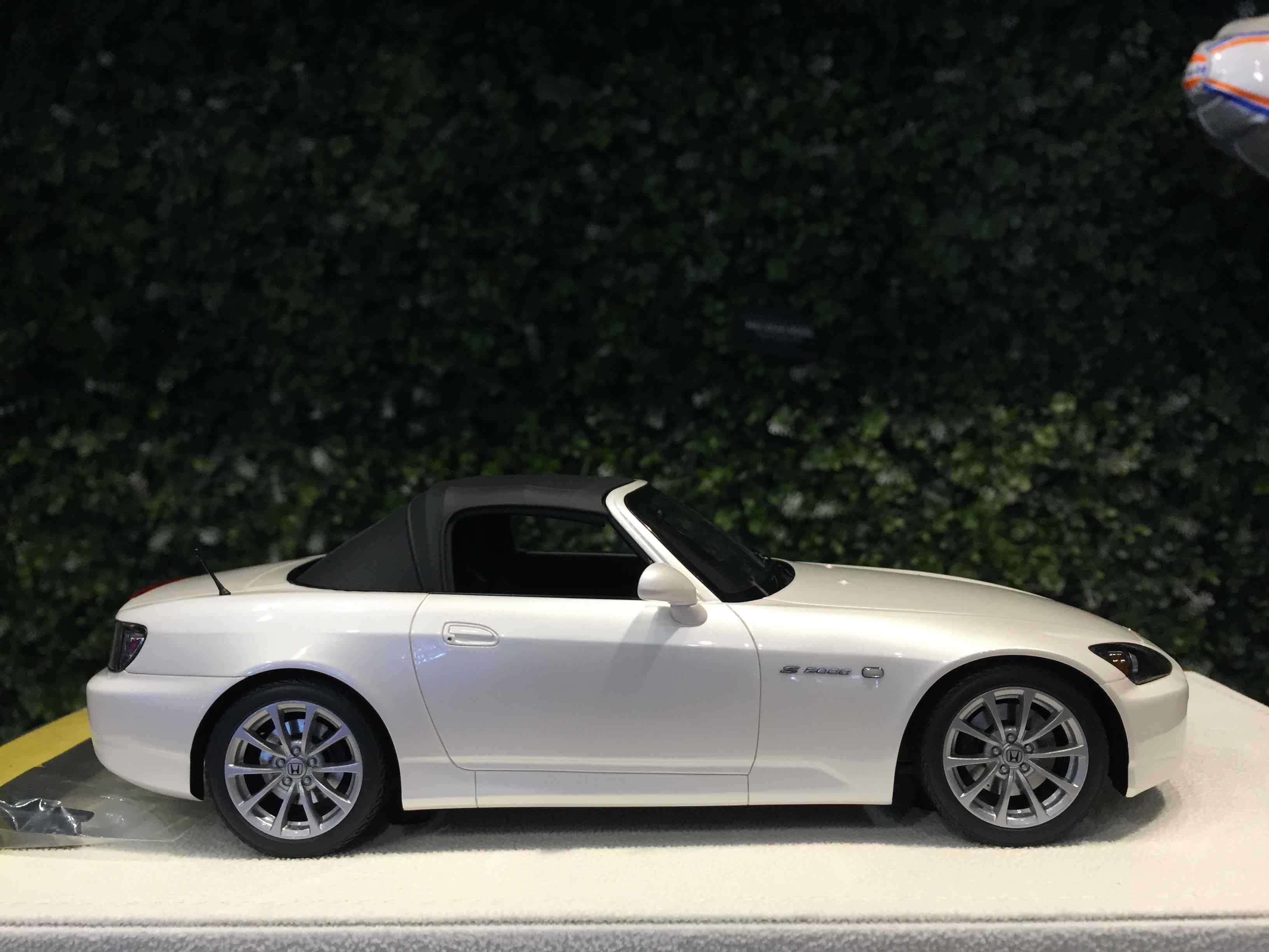 1/18 MakeUp Honda S2000 (AP2) 2005 White Pearl EML118B【MGM】