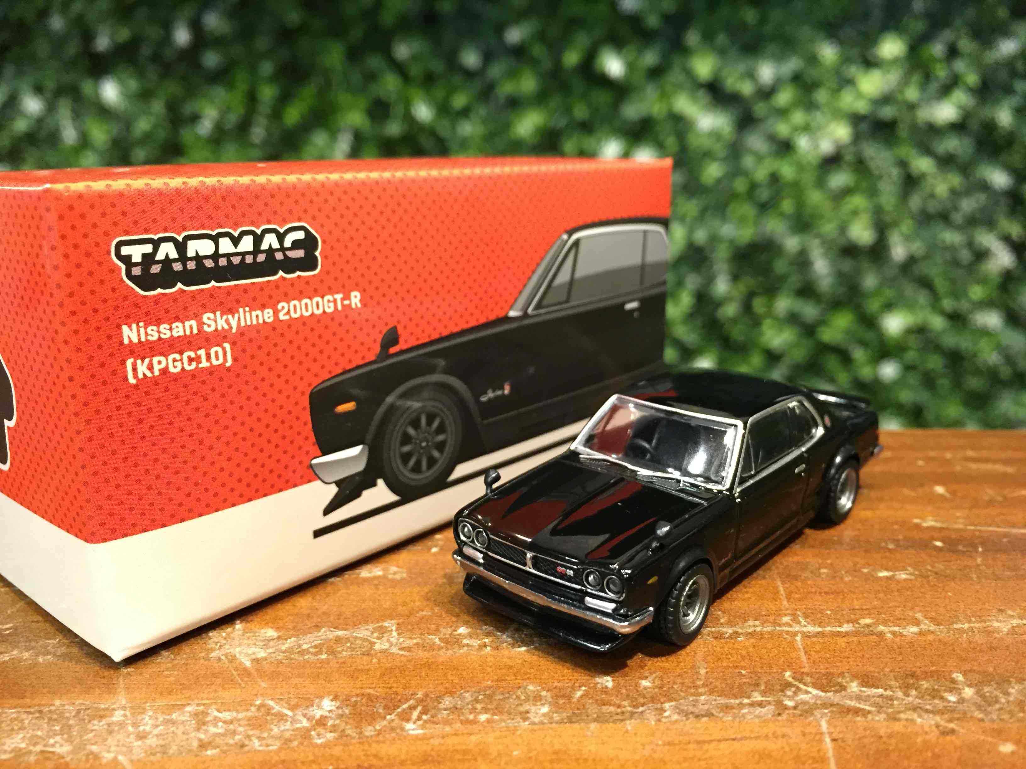 1/64 Tarmac Nissan Skyline 2000 GT-R (KPGC10) T64G043BK【MGM】