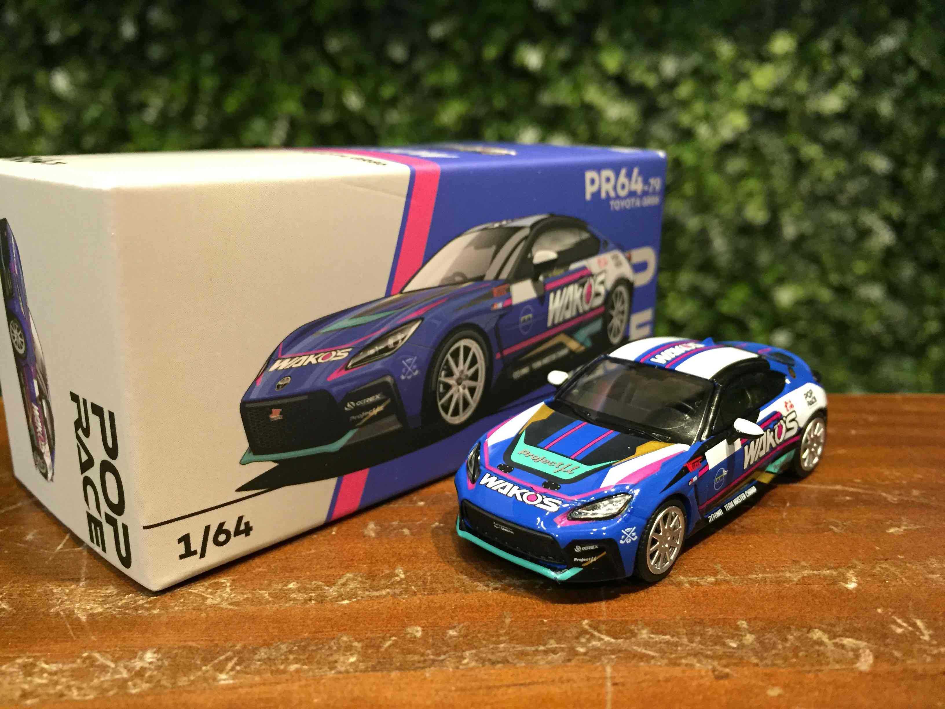 1/64 POPRACE TMC Wakos Toyota GR86 Macau 2023 PR640079【MGM】