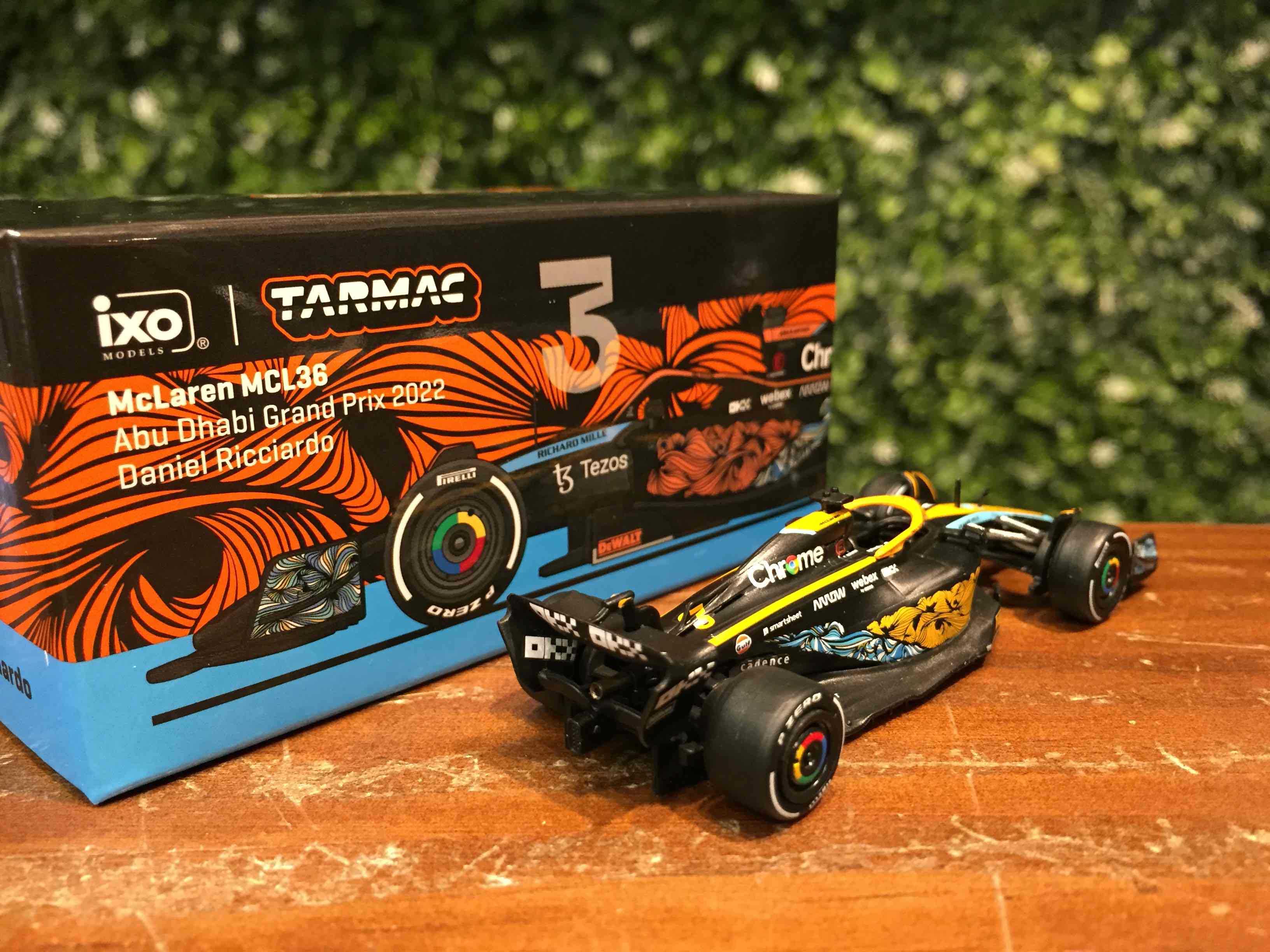 1/64 Tarmac McLaren MCL36 Daniel Ricciardo T64GF041DR3【MGM】