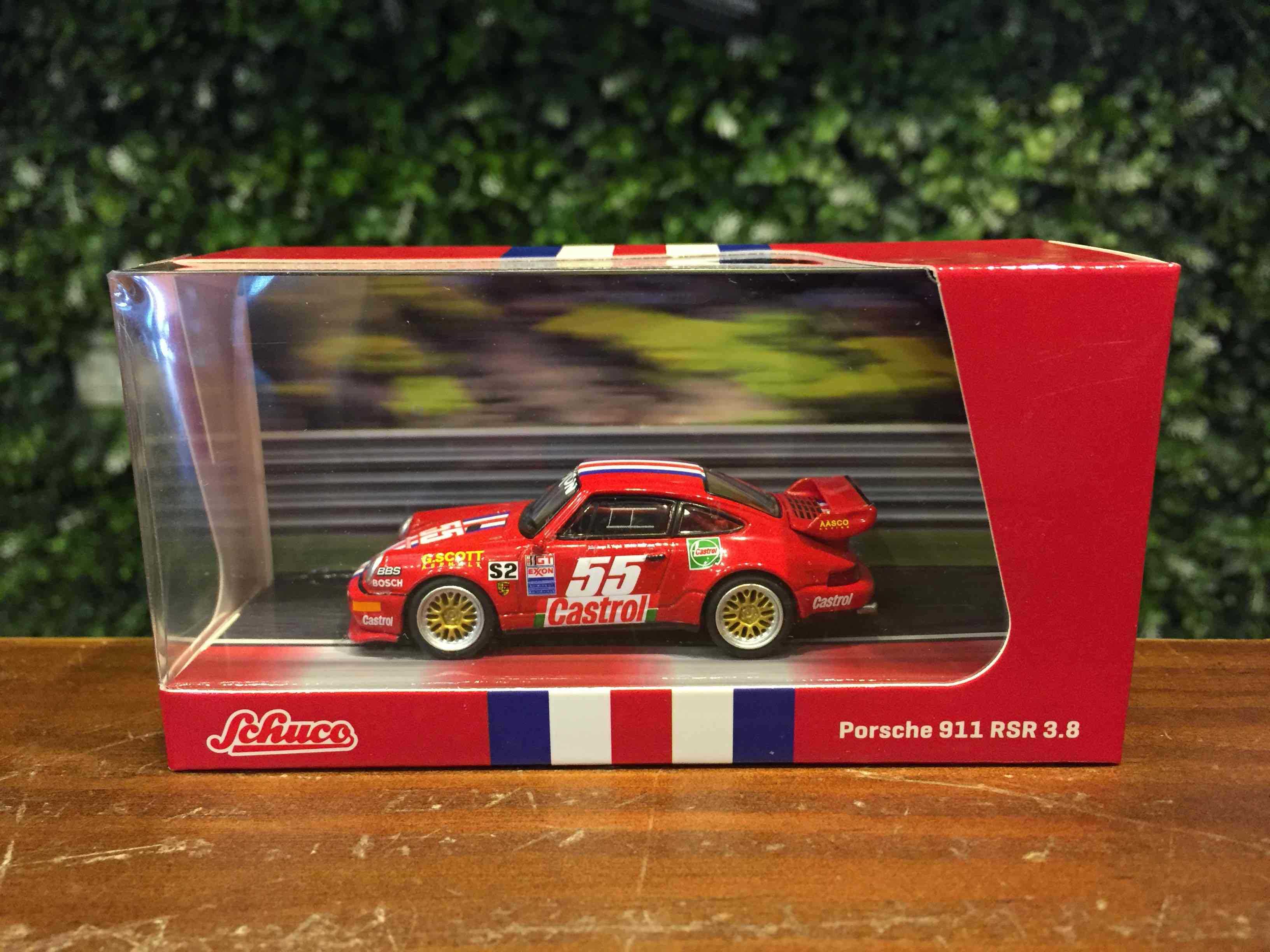 1/64 Schuco Porsche 911 RSR 3.8 T64S00395WG【MGM】