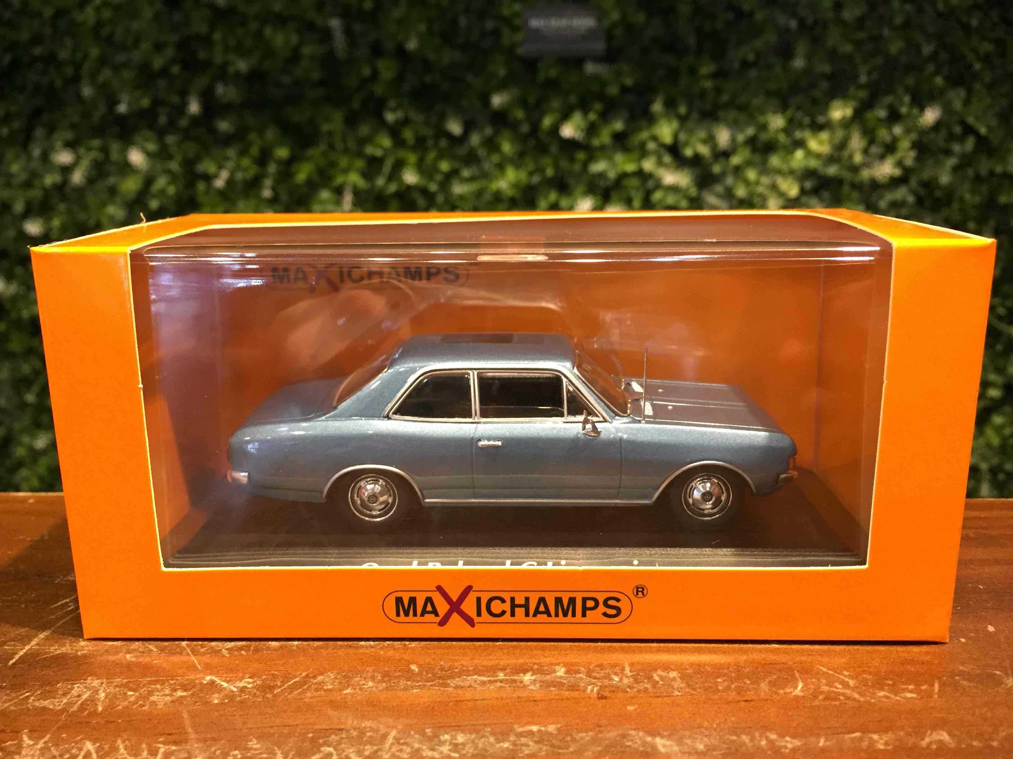 1/43 Minichamps Opel Rekord C 1966 Blue 940046100【MGM】