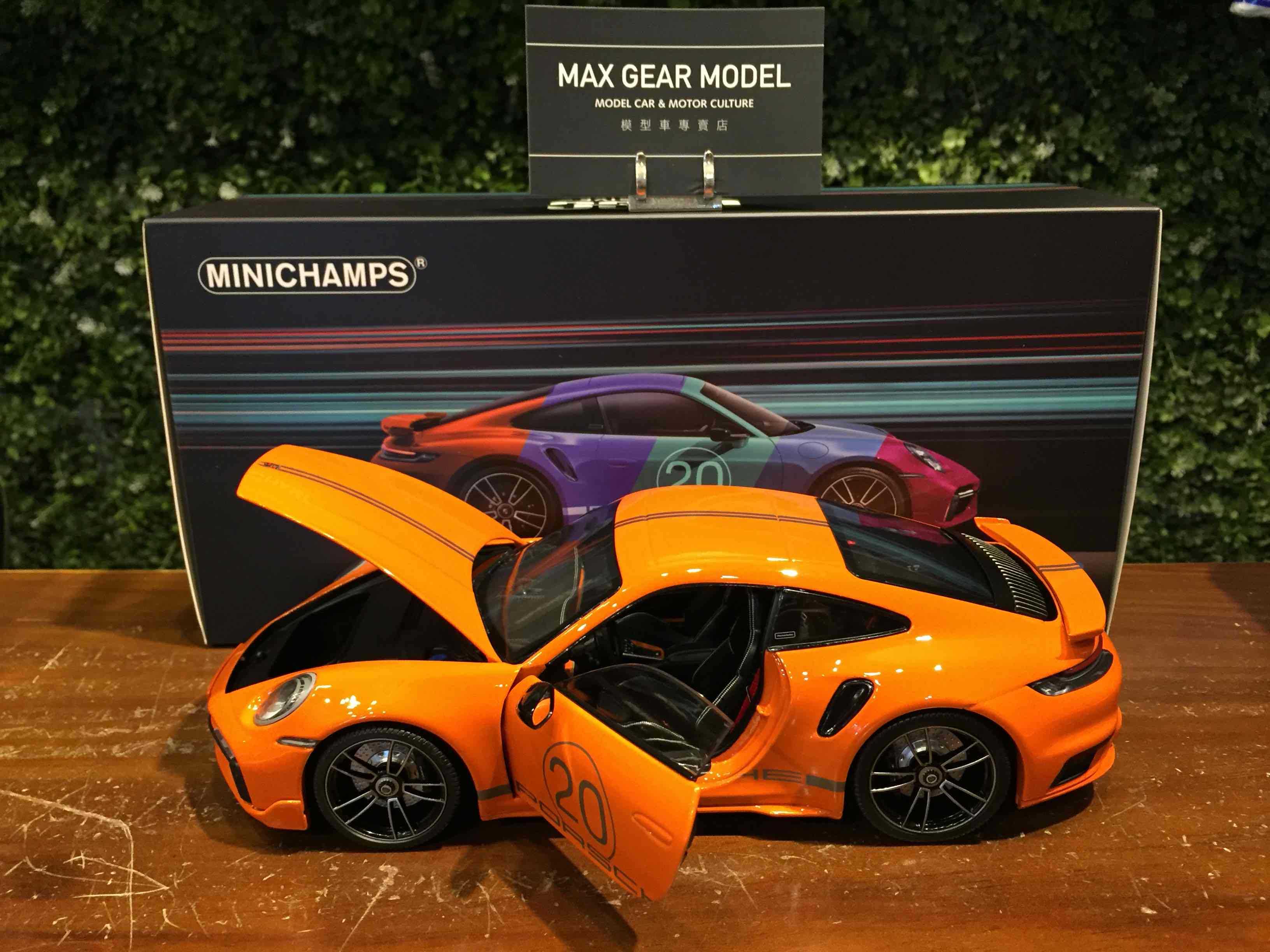 1/18 Minichamps Porsche 911 (992) Turbo S 113069074【MGM】