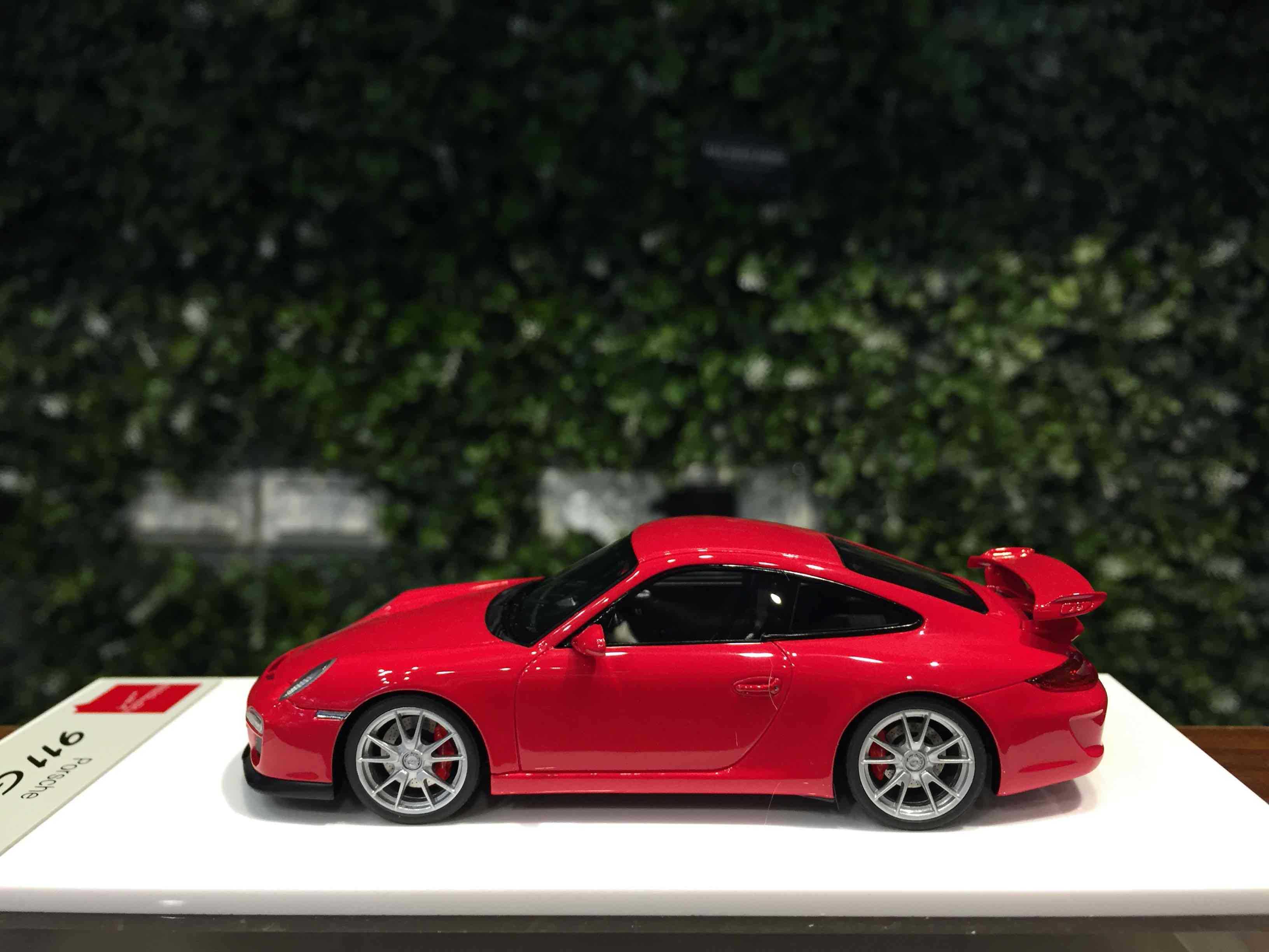 1/43 MakeUp Porsche 911 (997) GT3 2010 Red EM602A【MGM】