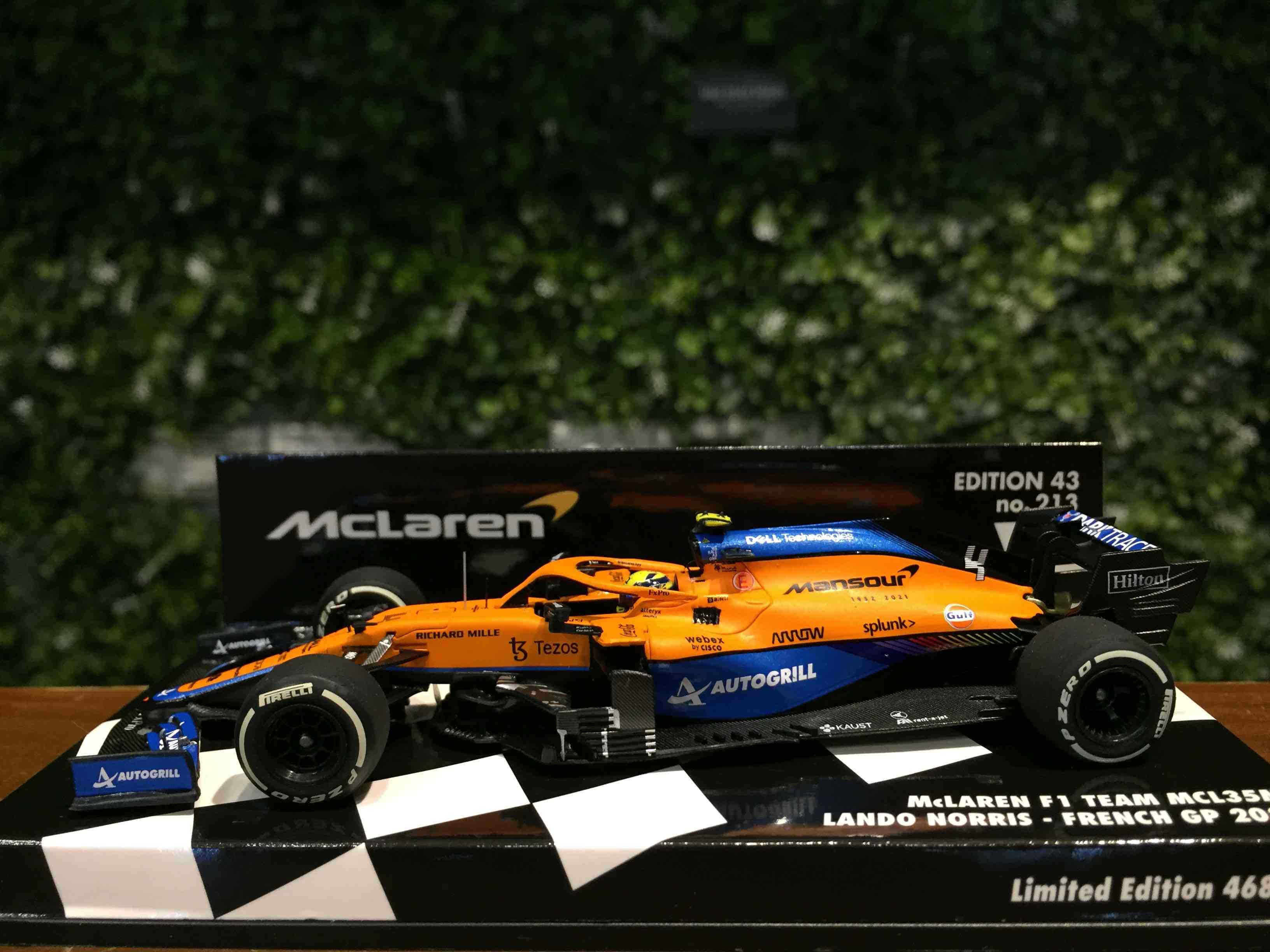 1/43 Minichamps McLaren MCL35M Lando Norris 537215104【MGM】