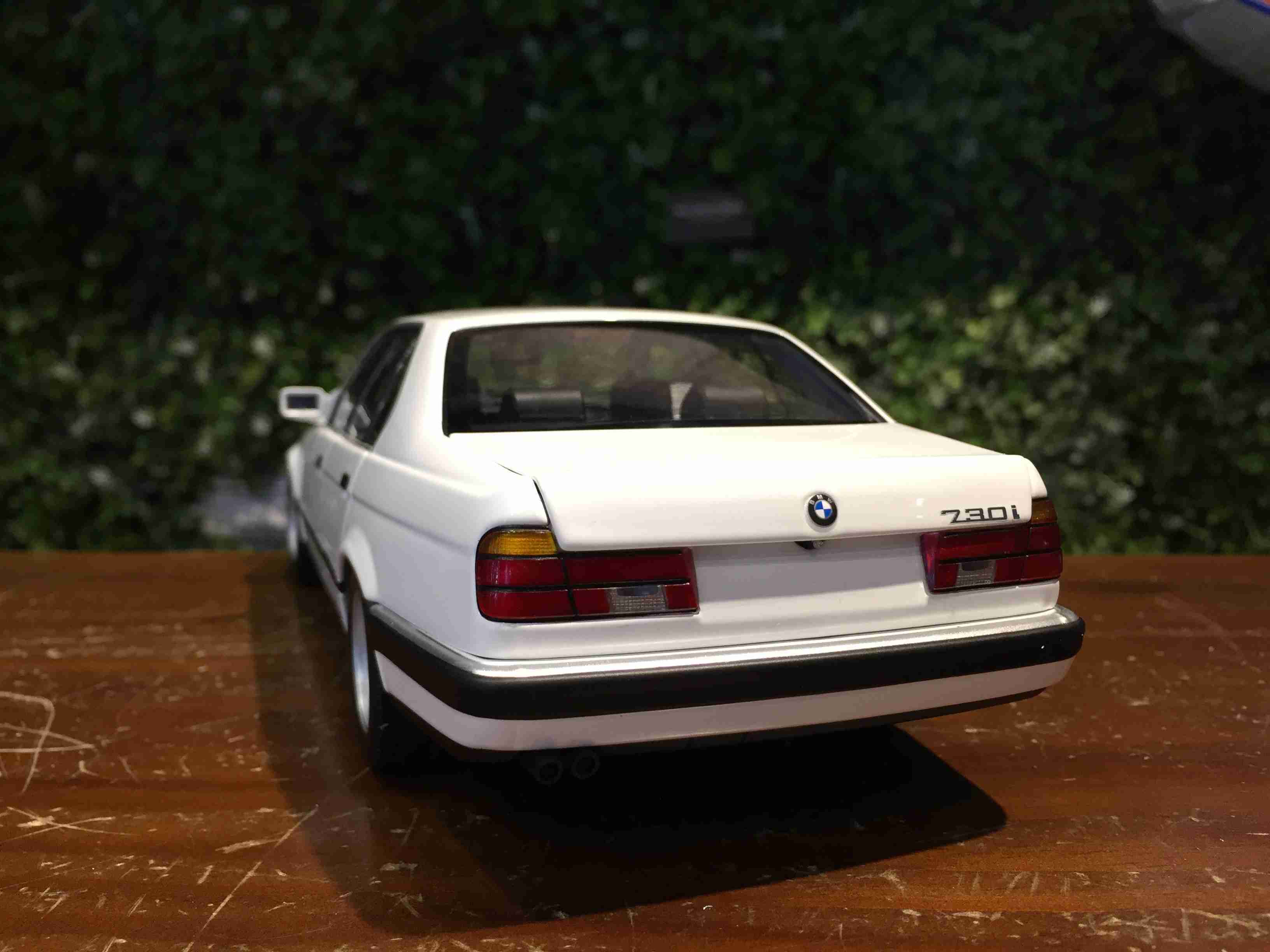 1/18 Minichamps BMW 730i (E32) 1986 White 113023004【MGM】