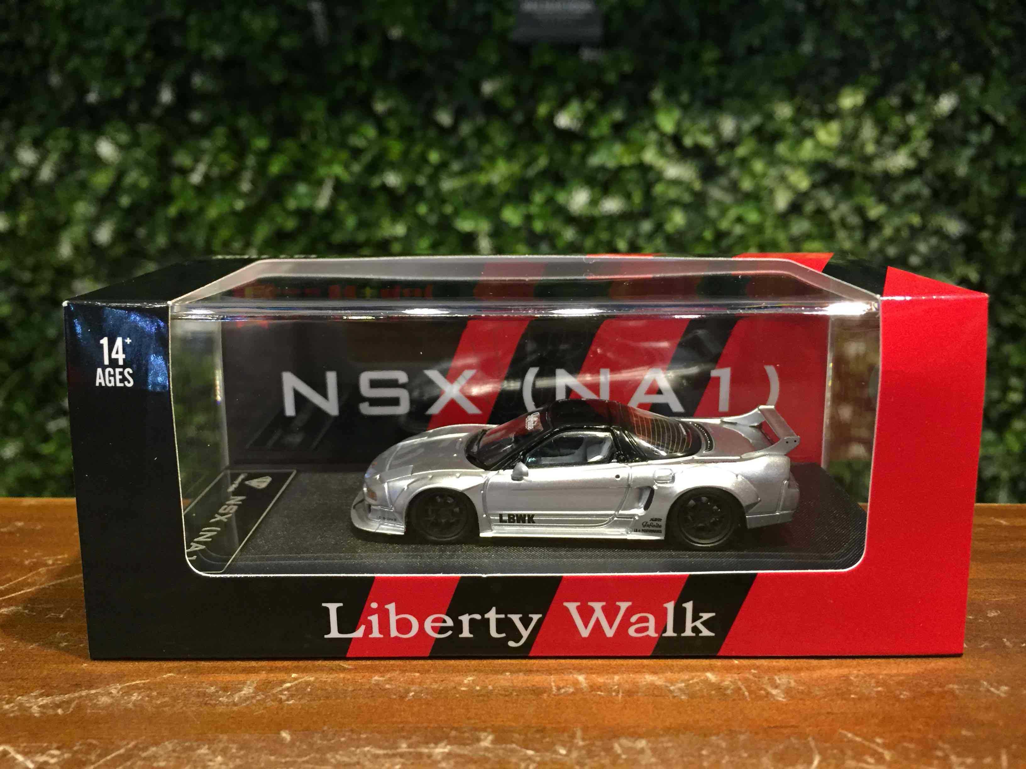 1/64 StarModel LBWK Honda NSX (NA1) Silver【MGM】