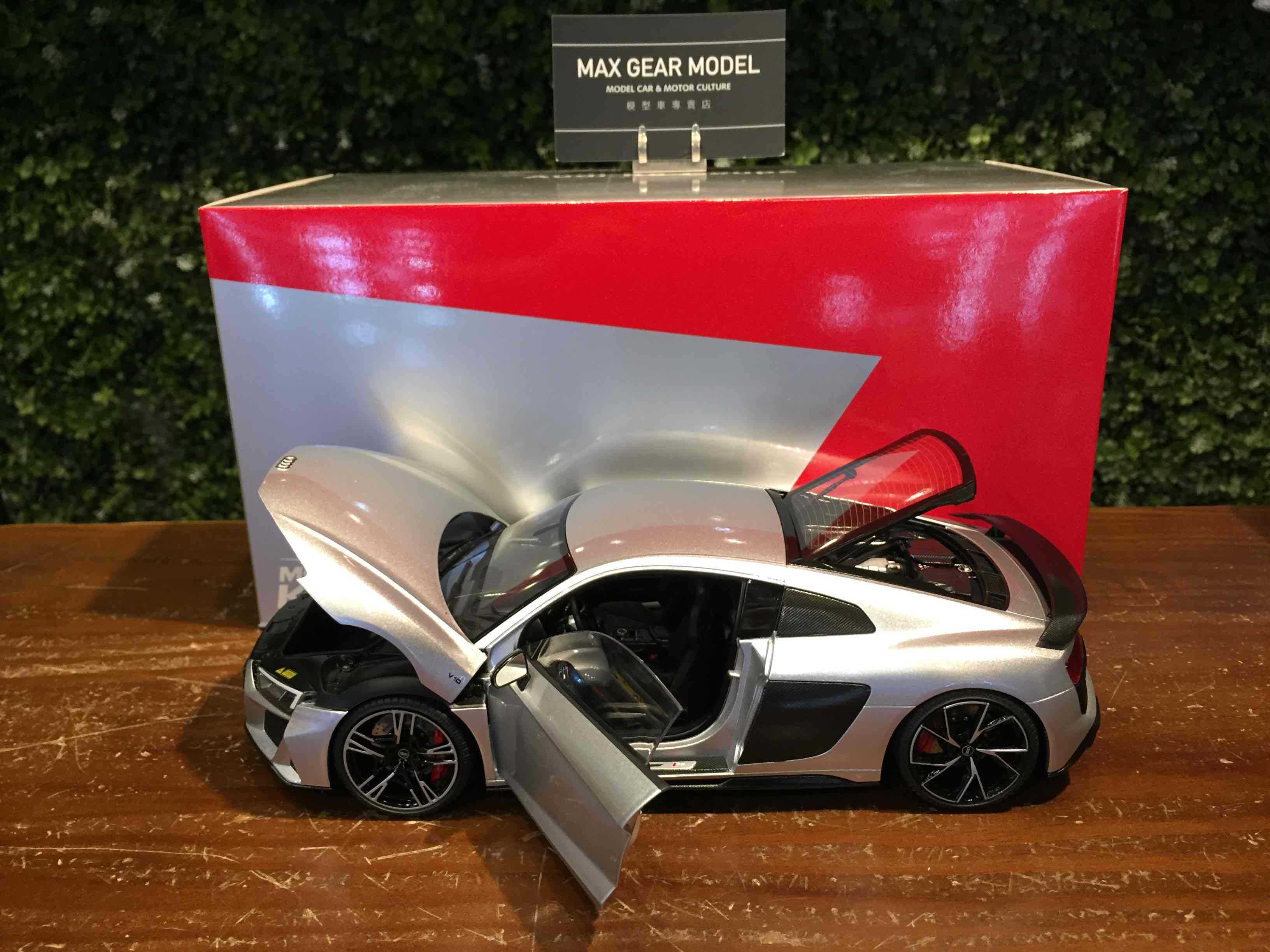 1/18 KengFai Audi R8 Coupe 2021 Silver KF0354【MGM】