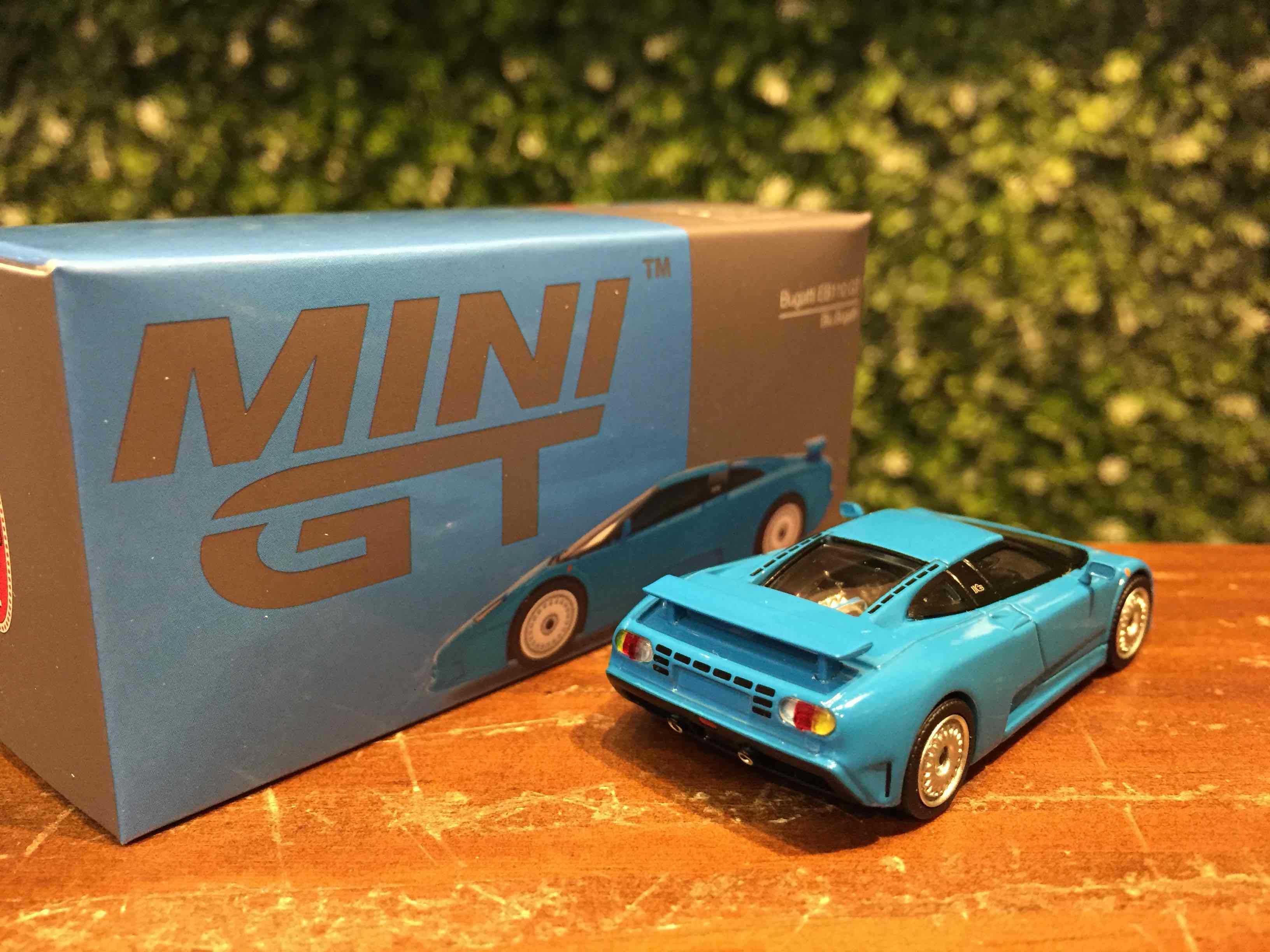 1/64 MiniGT Bugatti EB110 GT Blue MGT00644L【MGM】