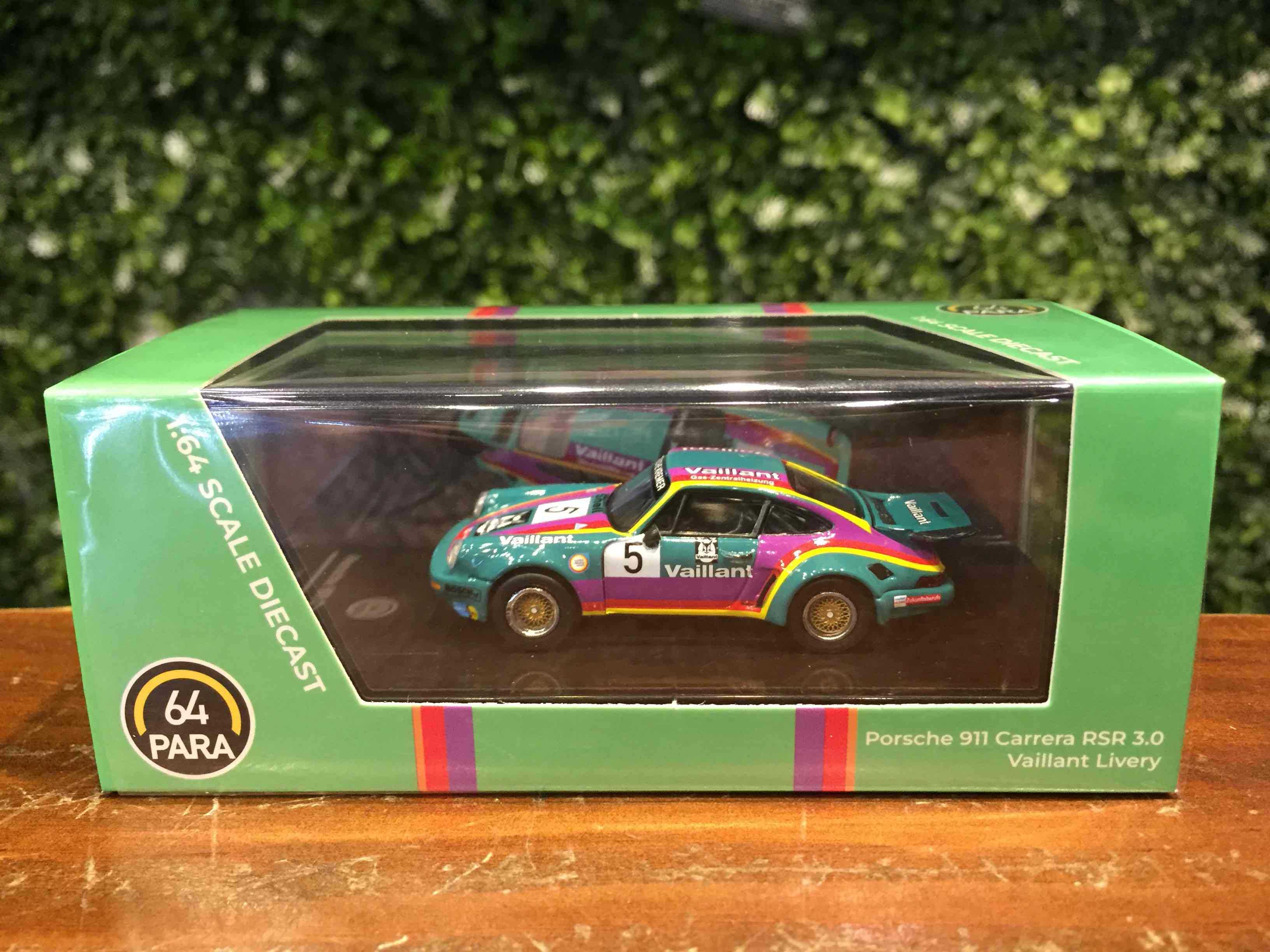 1/64 Paragon Porsche 911 3.0 RSR 1974 Vaillant PA55792【MGM】