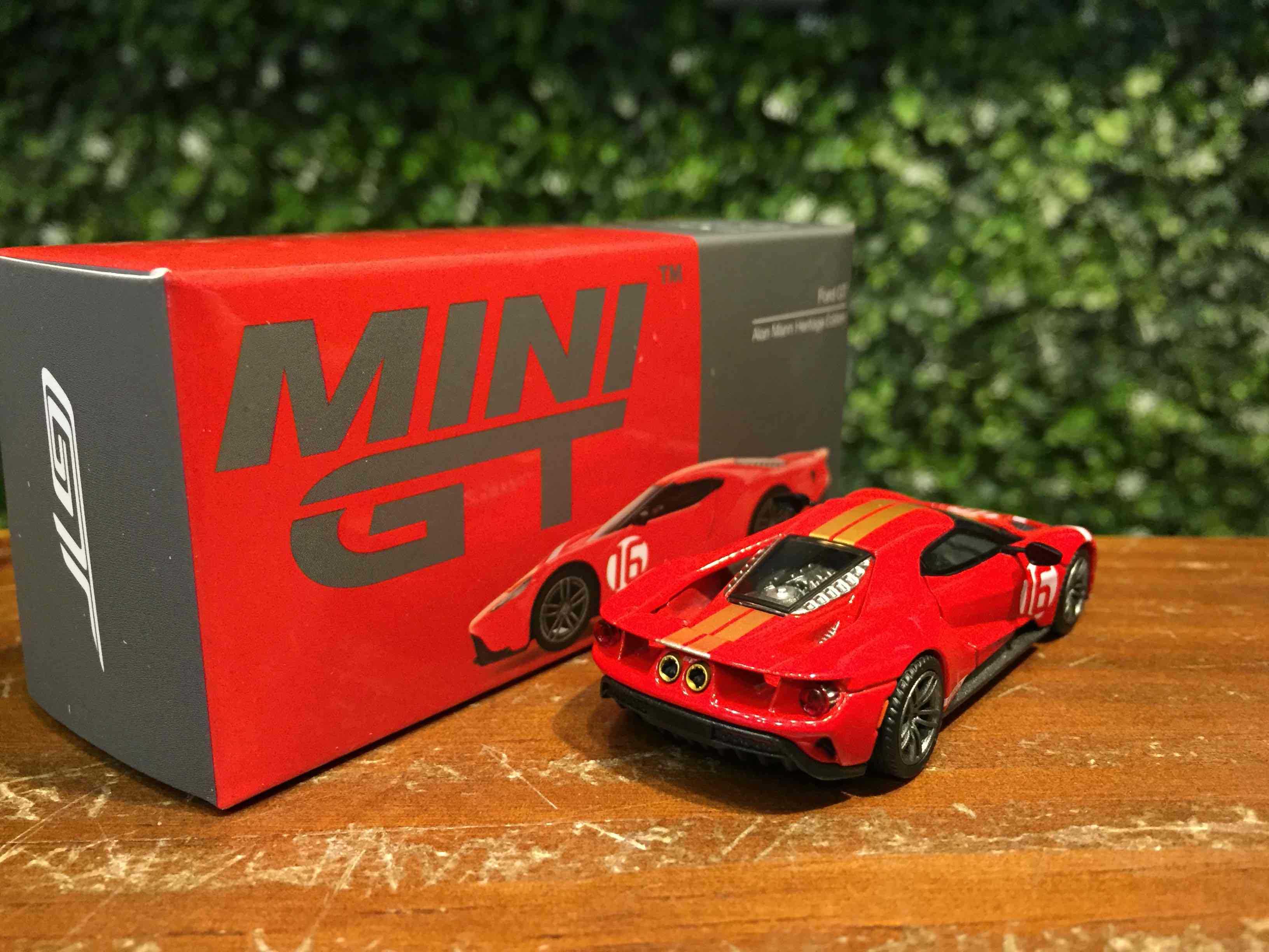 1/64 MiniGT Ford GT AlanMann Heritage Edition MGT00476L【MGM】