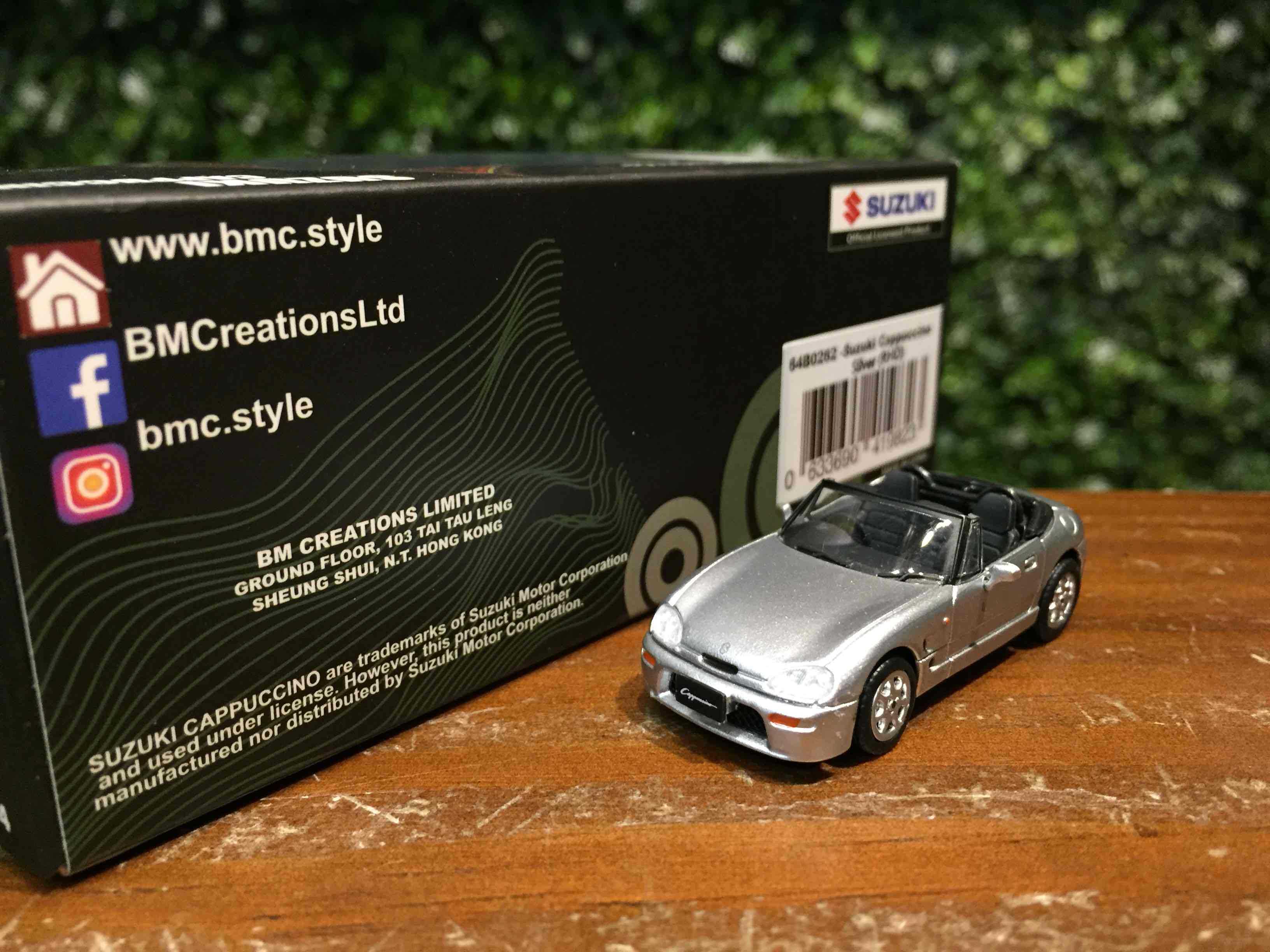 1/64 BM Creation Suzuki Cappuccino Silver 64B0262【MGM】