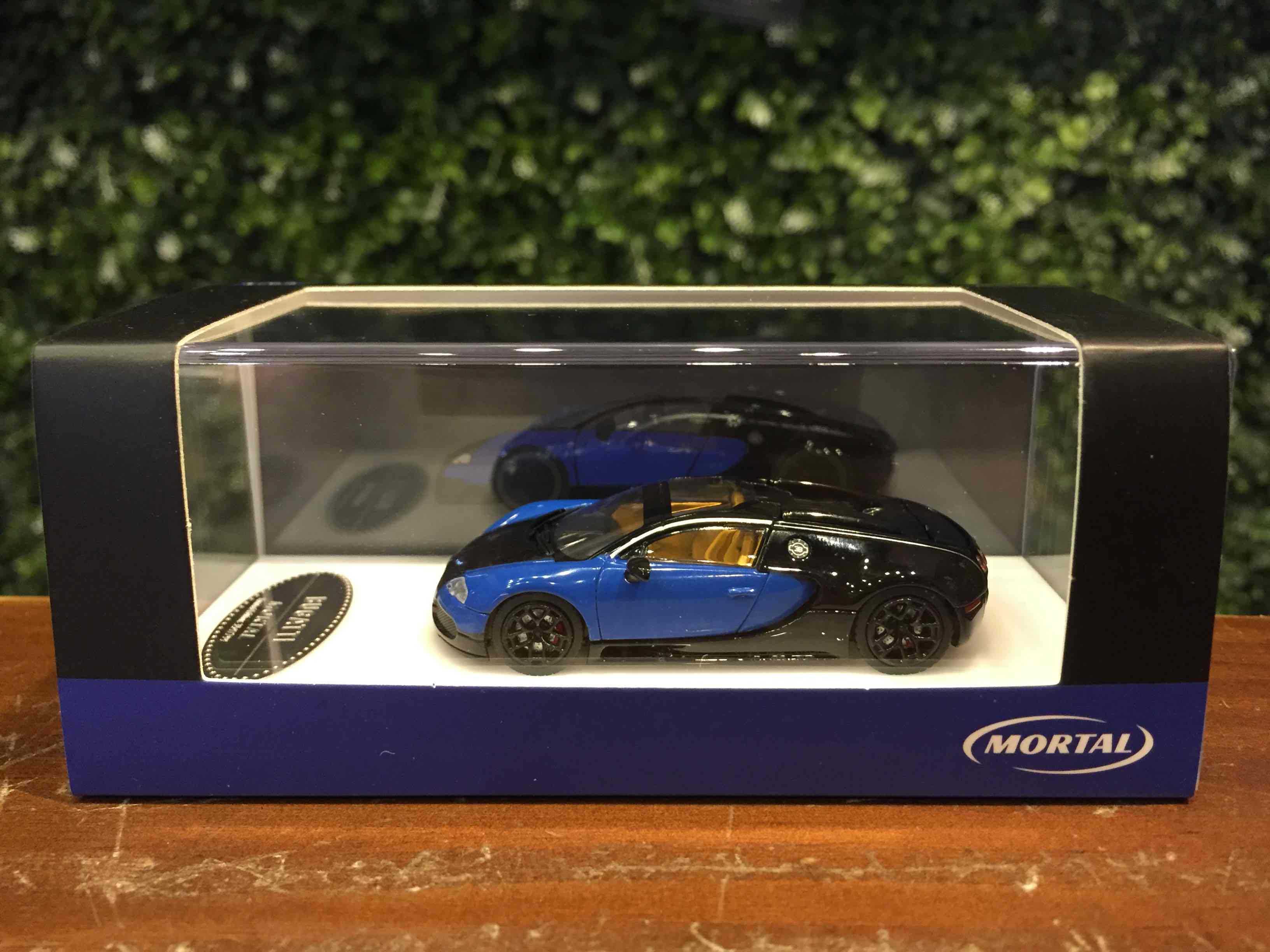 1/64 Mortal Bugatti Veyron Blue/Black【MGM】