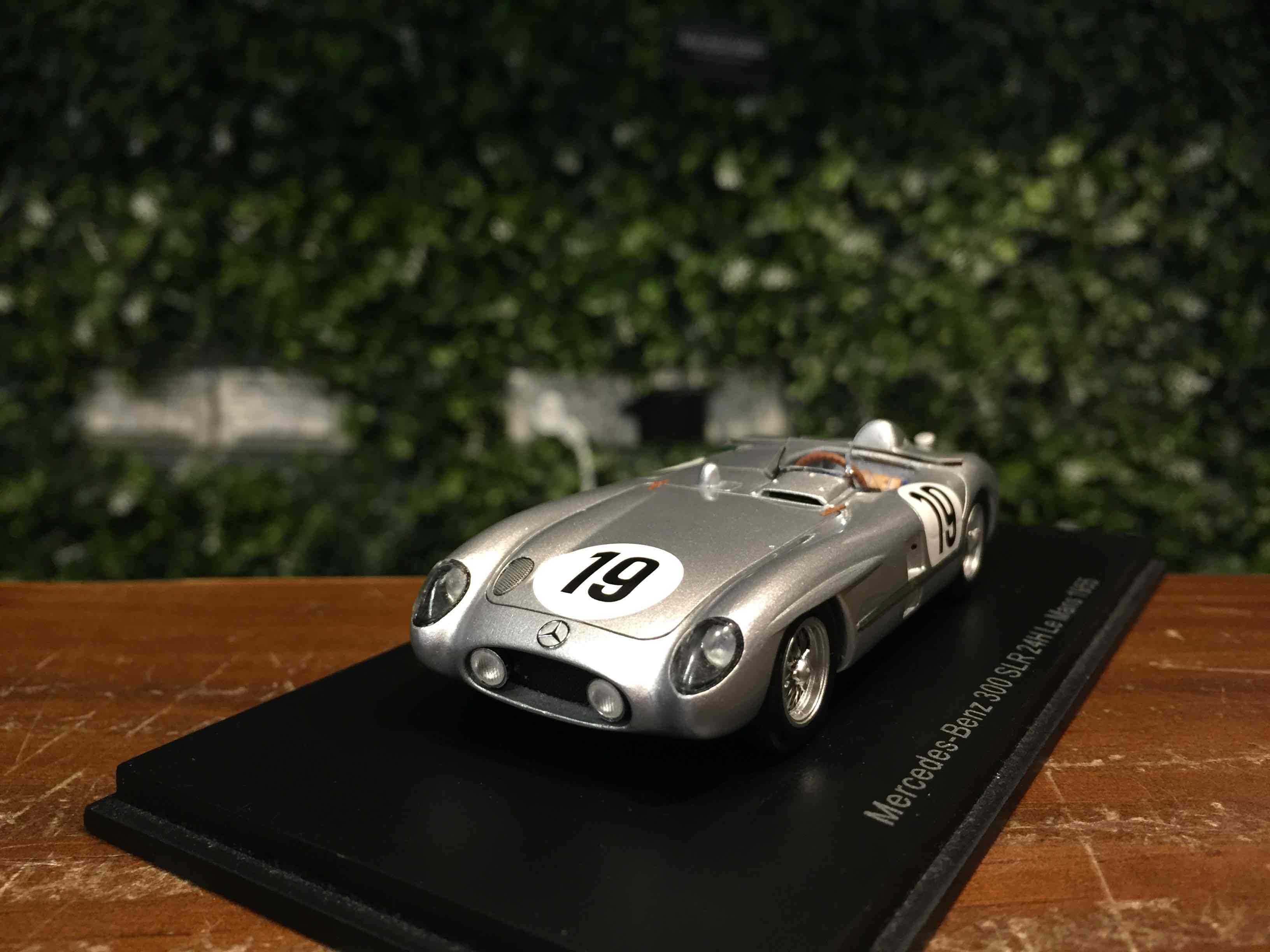 1/43 スパーク Mercedes Benz 300 SLR エアブレーキ作動 スパーク 1/43 メルセデスベンツ 300 SLR 1955 ミッレミリア