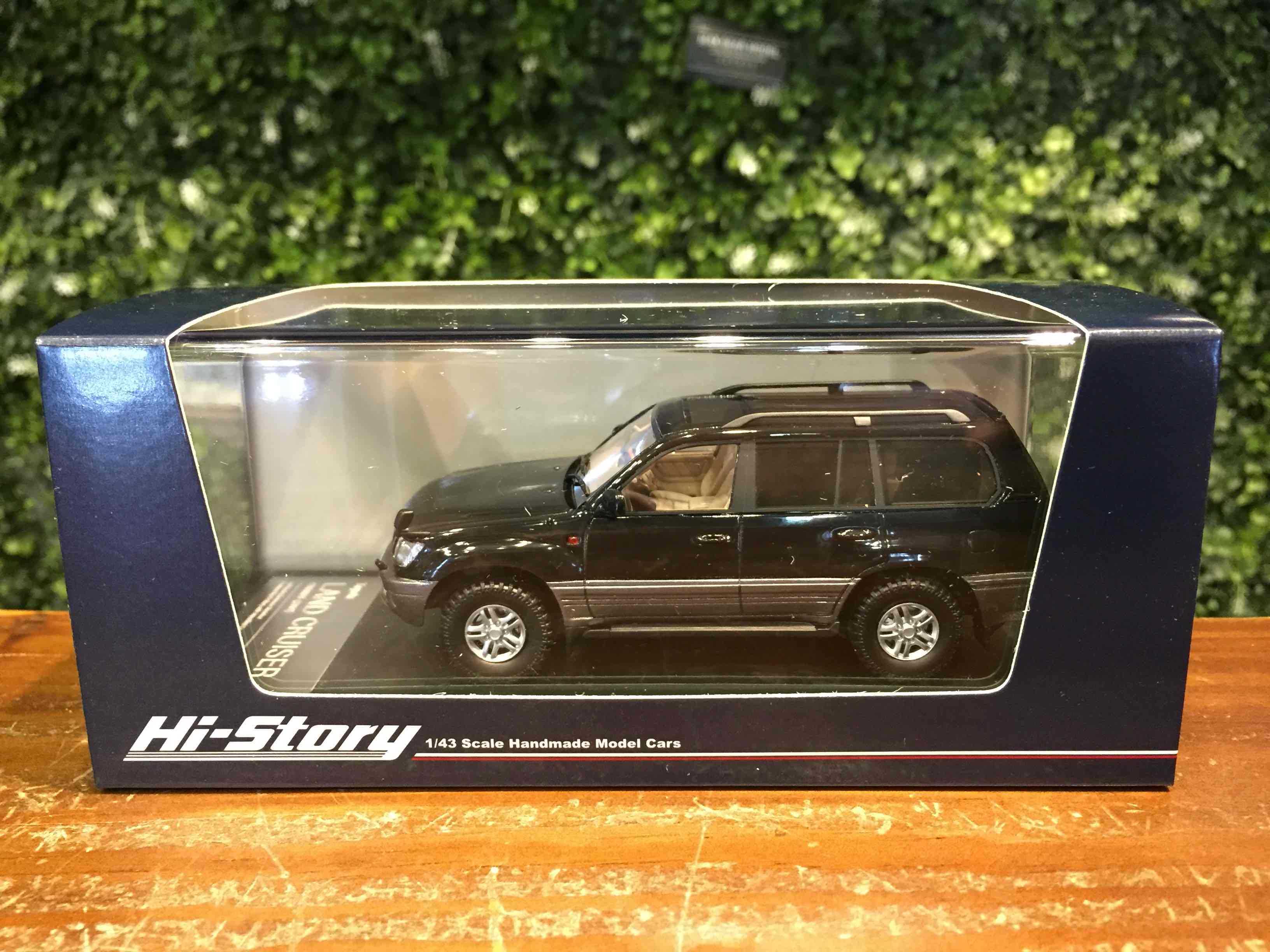 1/43 Hi-Story Toyota Land Cruiser (LX470) 2001 HS439BK【MGM】