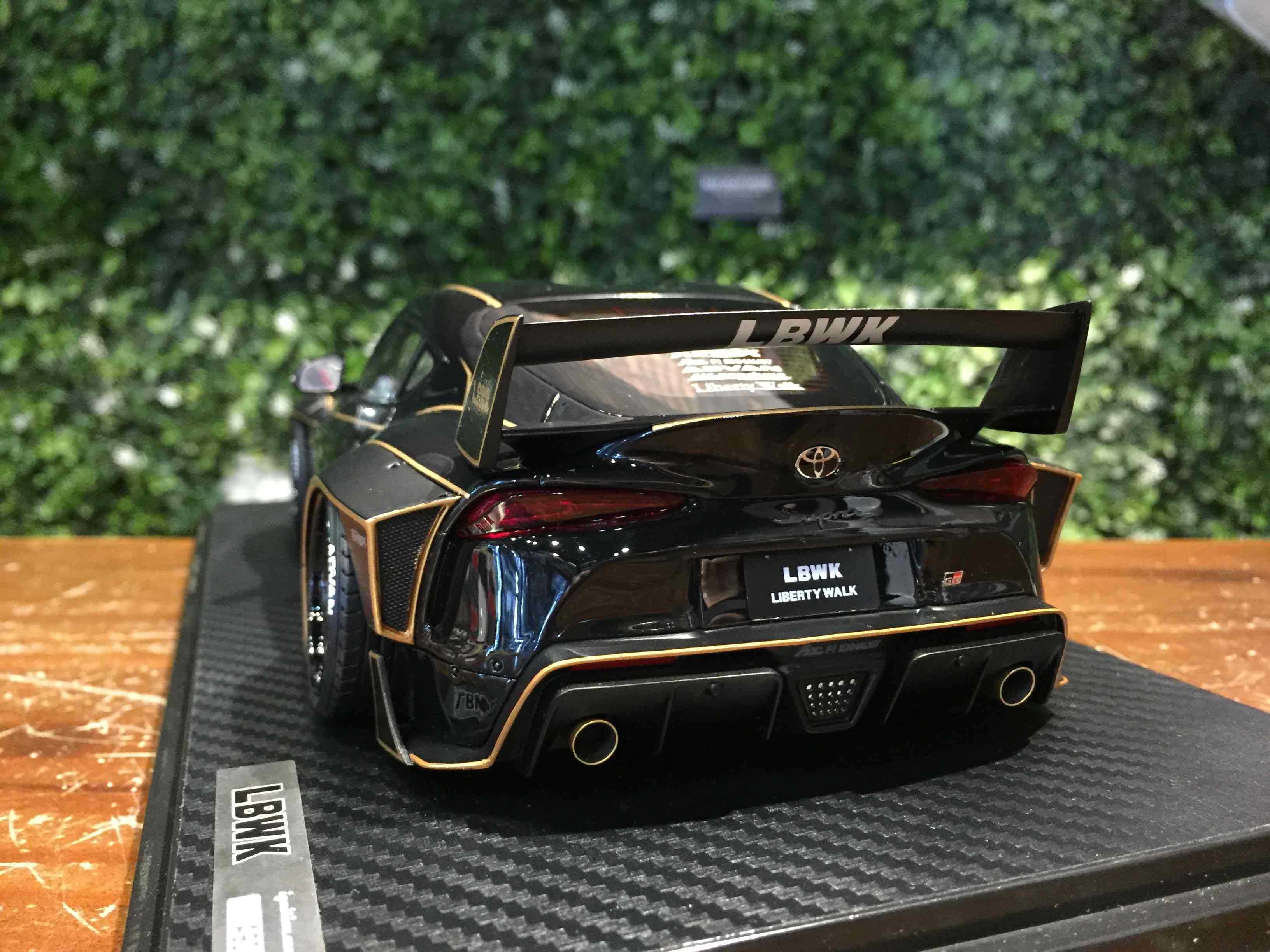 1/18 Ignition LB-Works Toyota Supra (A90) Black IG2656【MGM】