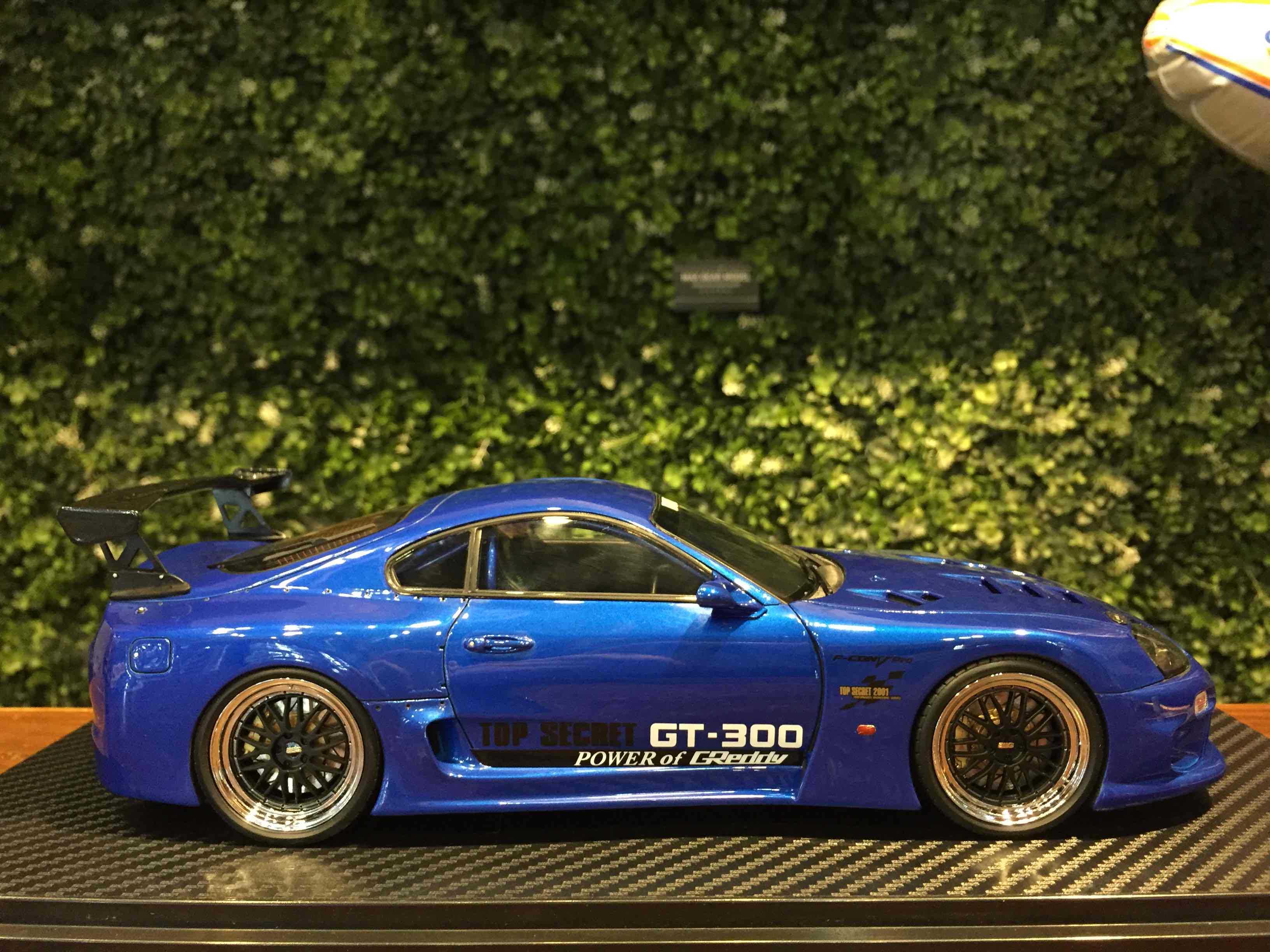 1/18 Ignition Top Secret GT300 Supra (JZA80) IG2488【MGM】