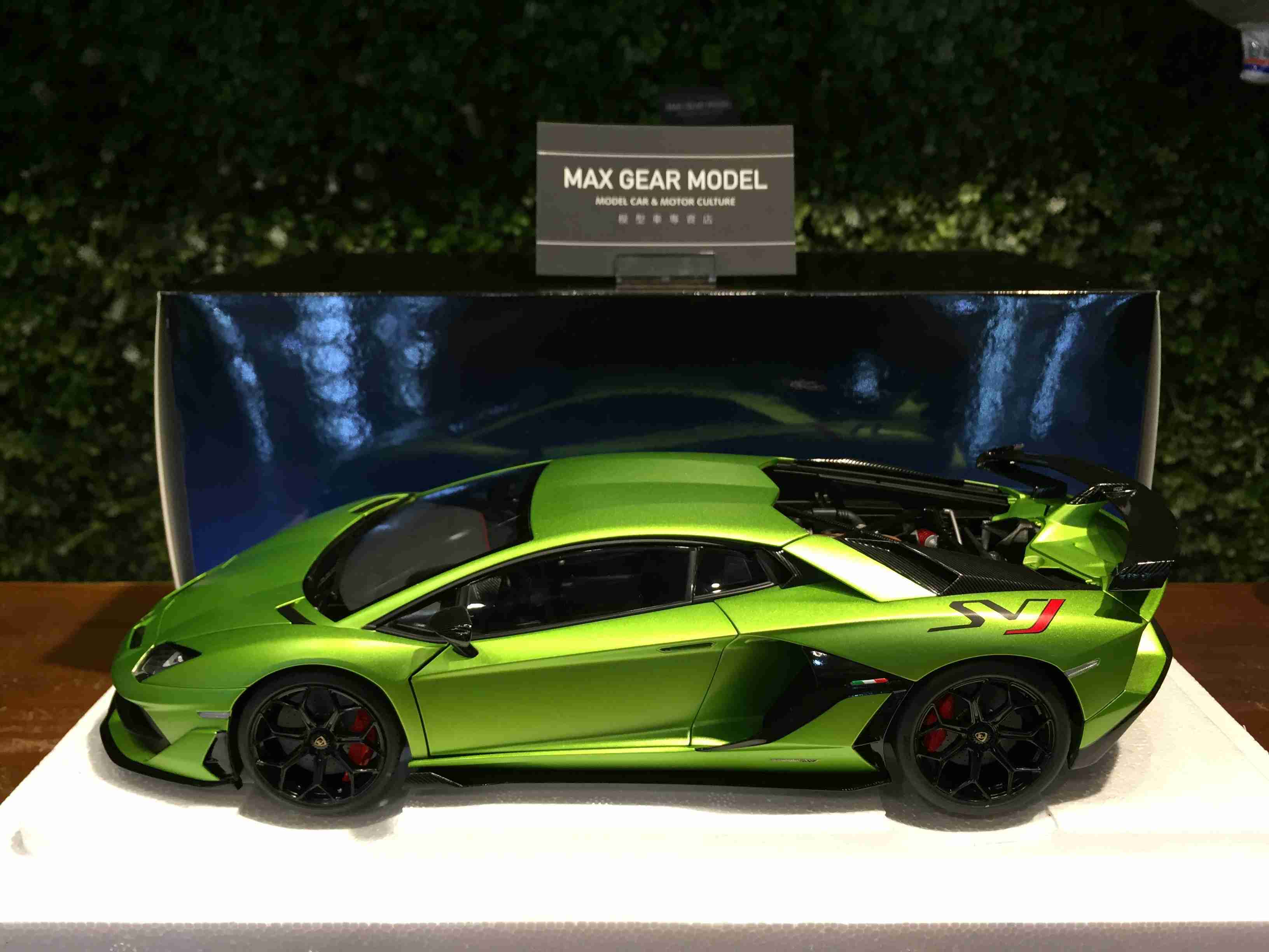 1/18 AUTOart Lamborghini Aventador SVJ Green 79178【MGM】