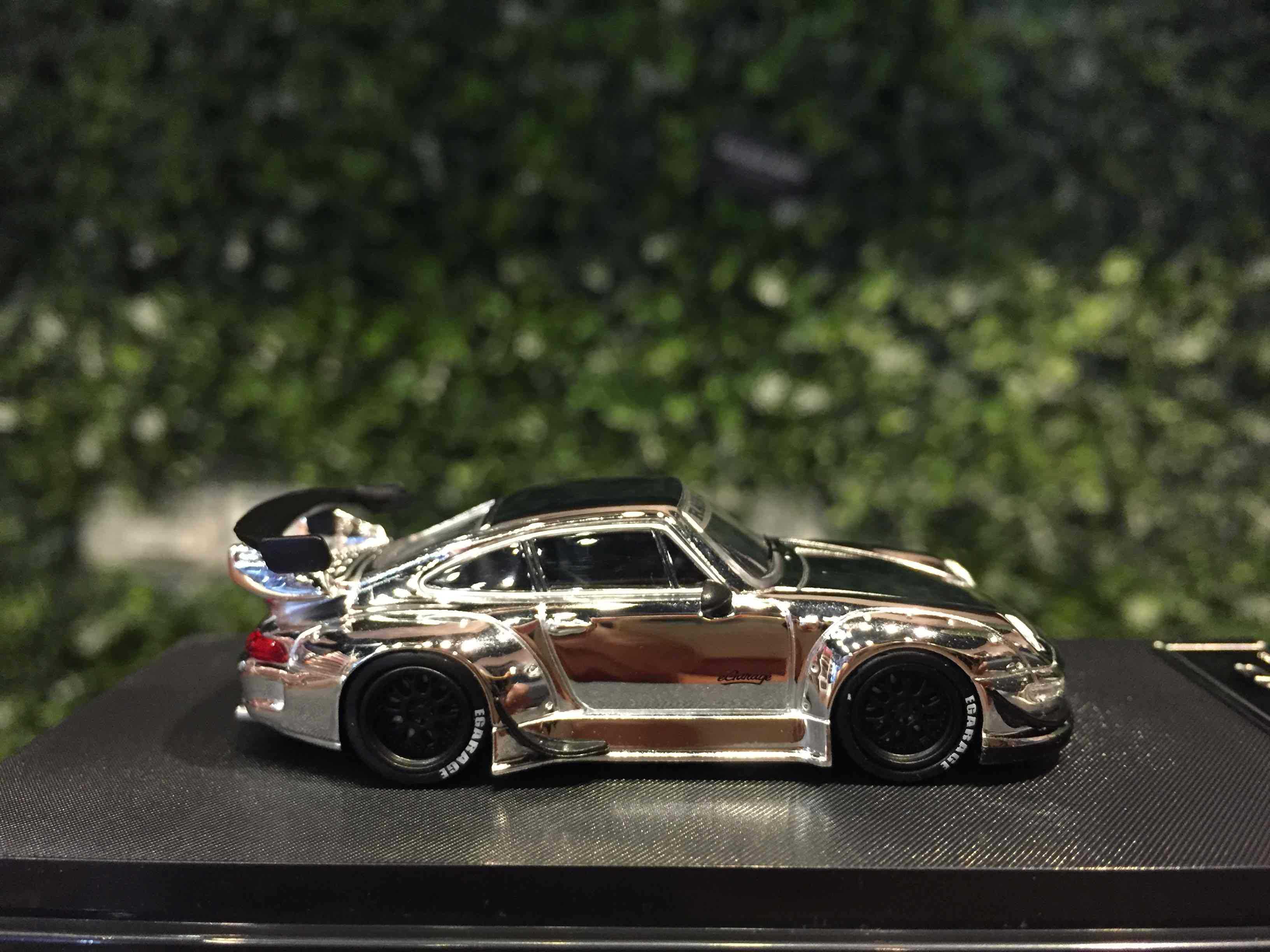 1/64 StarModel RWB Porsche 911 (993) Chrome Silver【MGM】