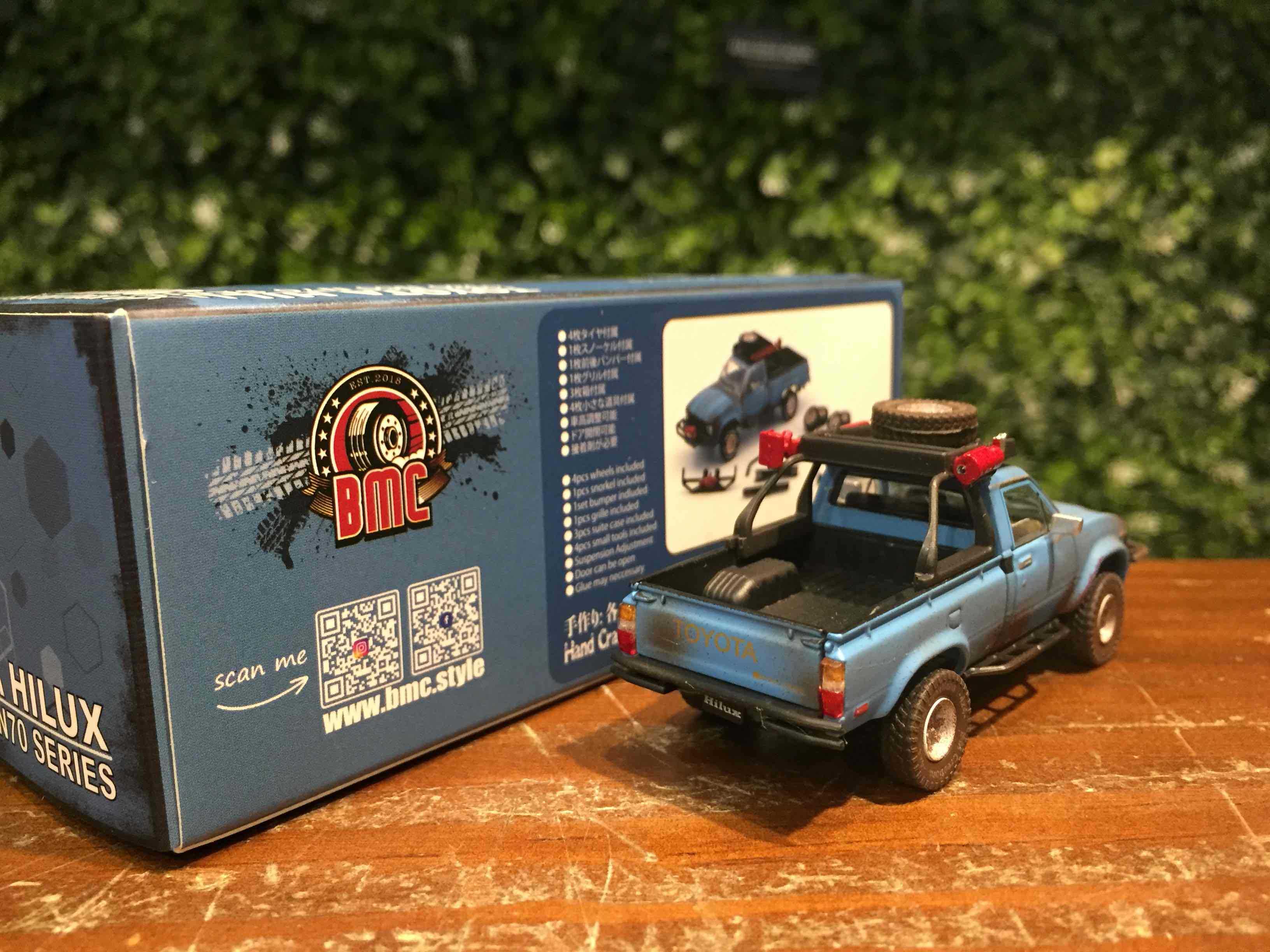 1/64 BMC Toyota Hilux N60 N70 1980 Rusting 64B0361【MGM】
