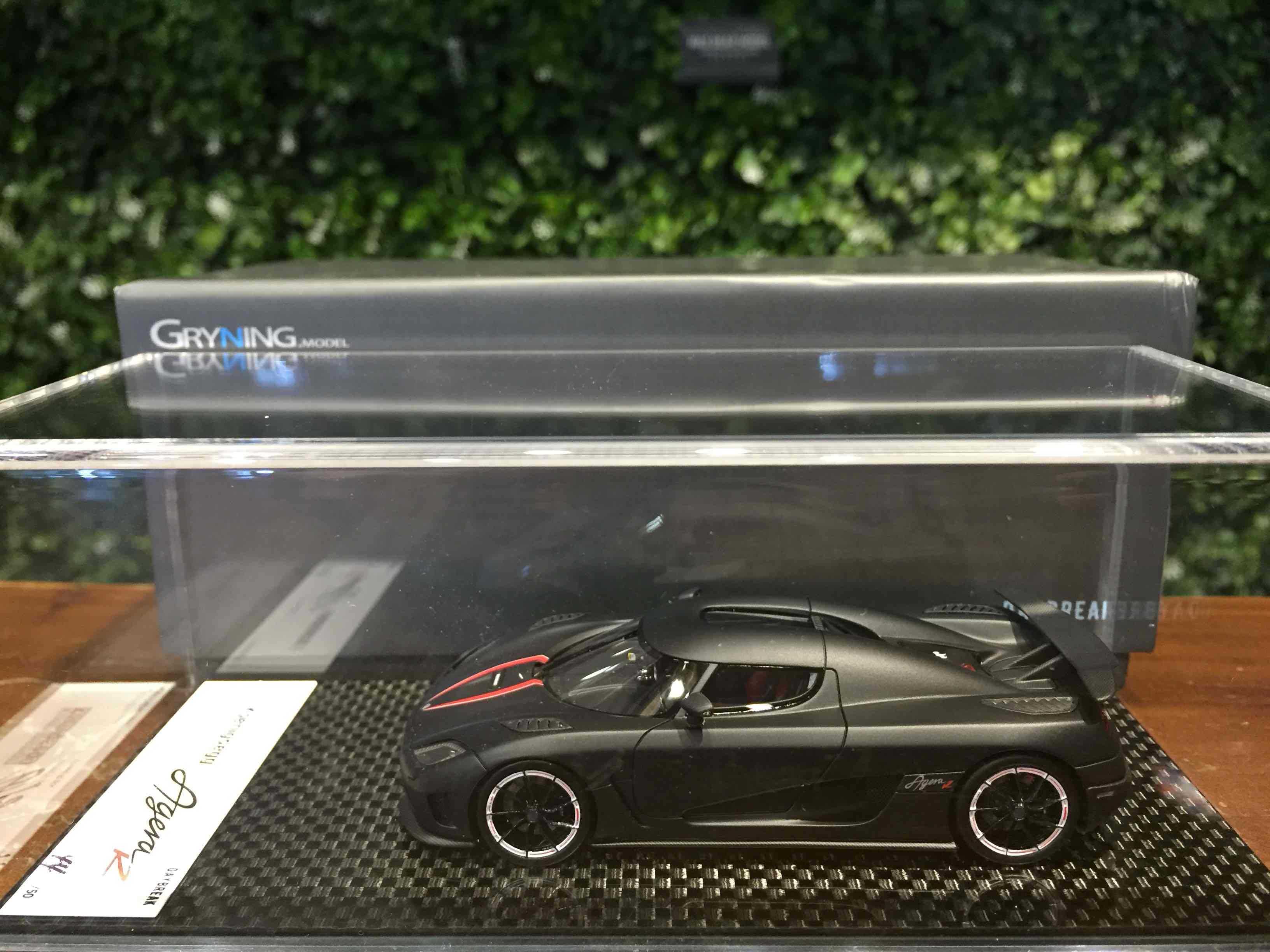 1/43 Gryning Koenigsegg Agera R Matte Black GD001C【MGM】