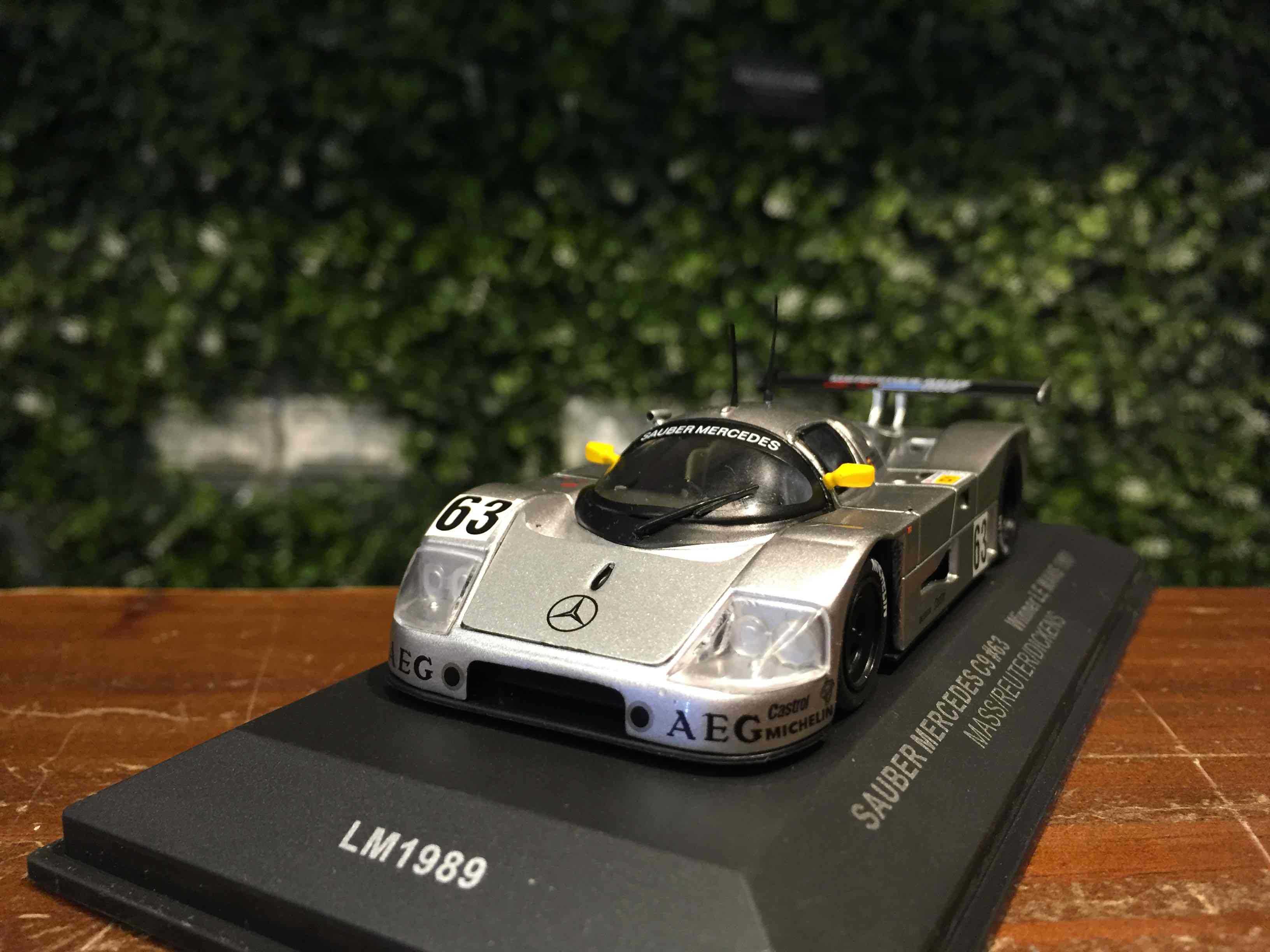 1/43 IXO Sauber Mercedes C9 #63 Winner 24h 1989 LM1989【MGM】