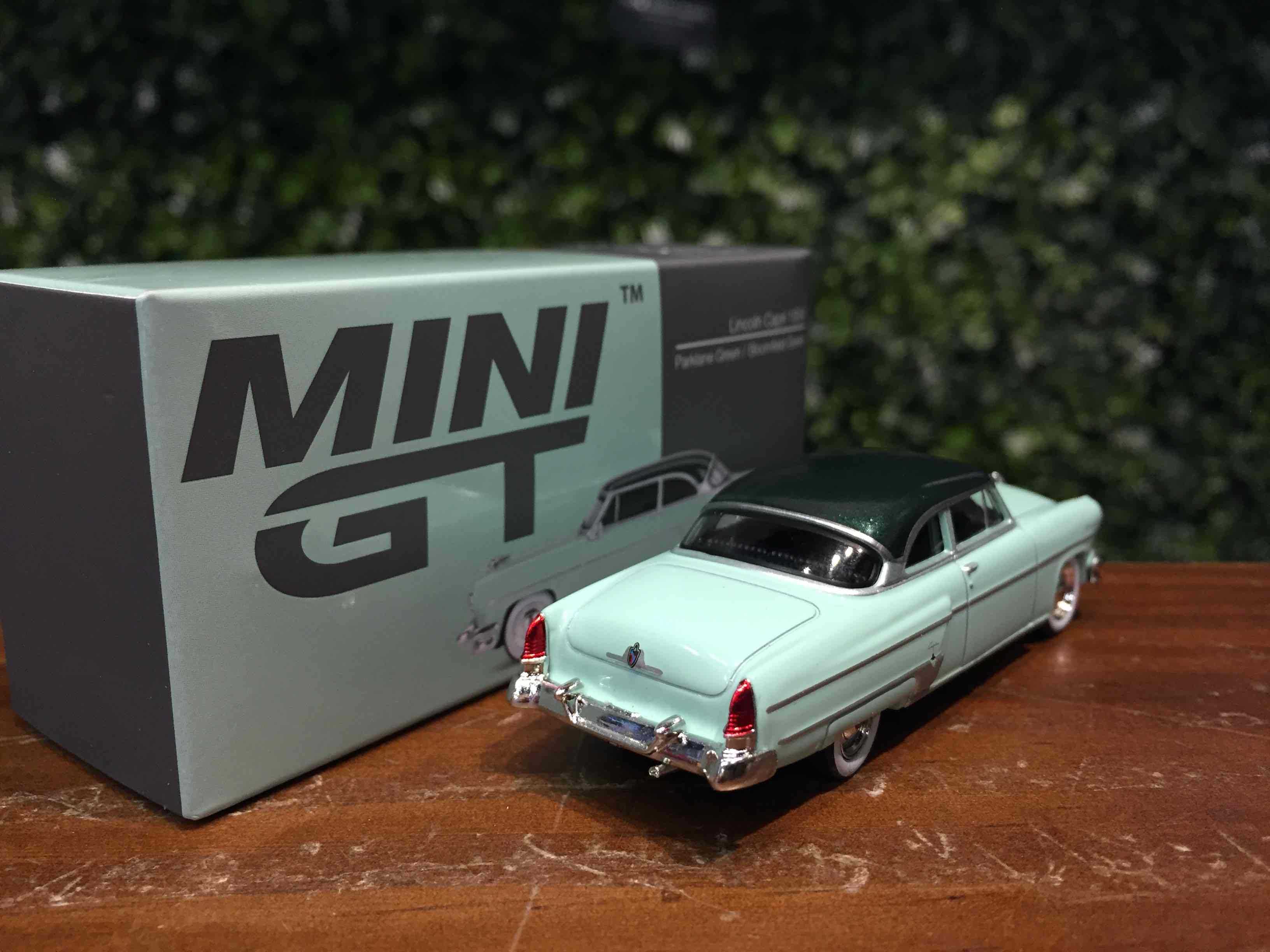 1/64 MiniGT Lincoln Capri 1954 Parklane Green MGT00623L【MGM】