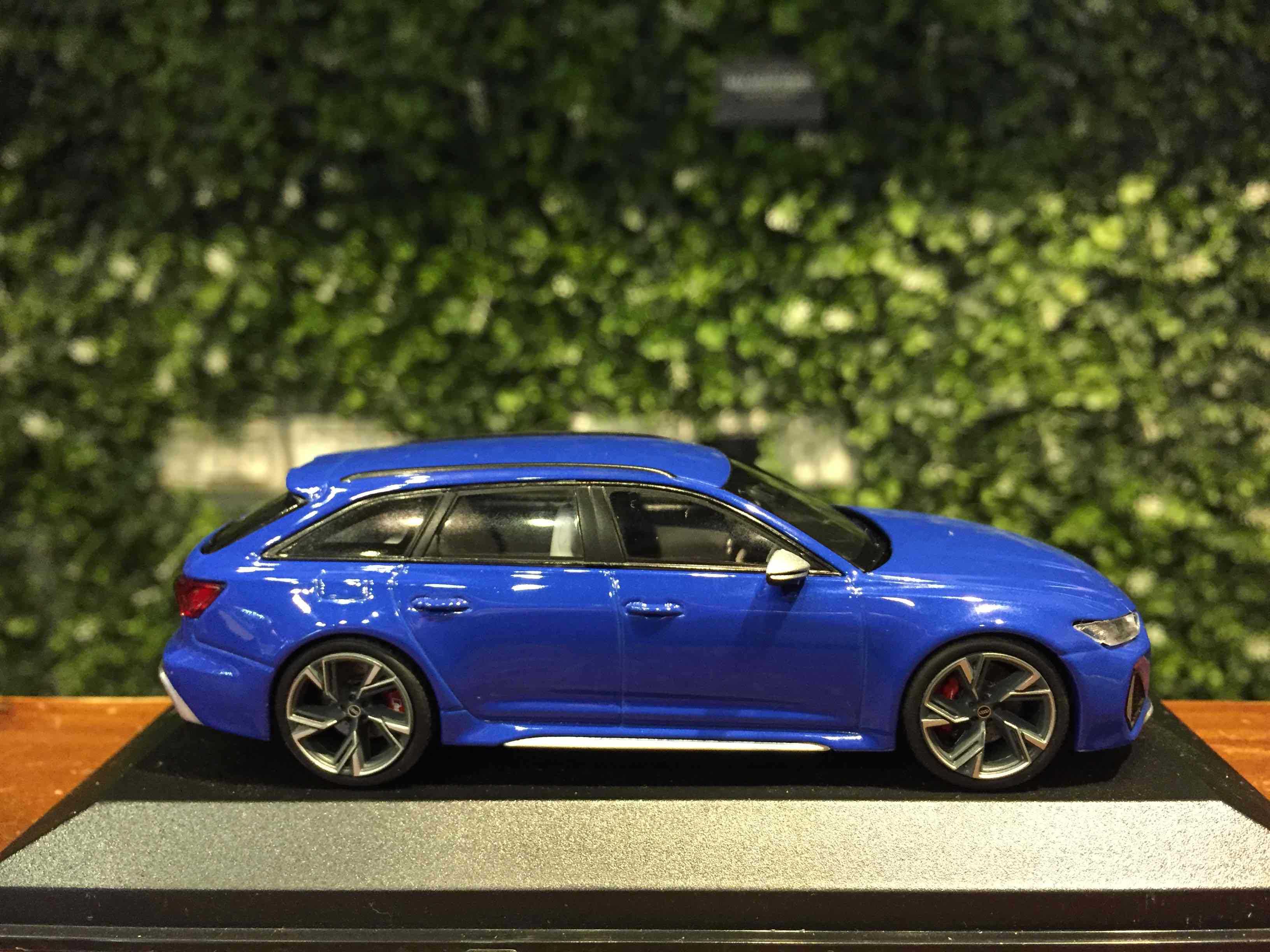 1/43 Minichamps Audi RS6 (C8) Avant 2020 Blue 413018015【MGM】