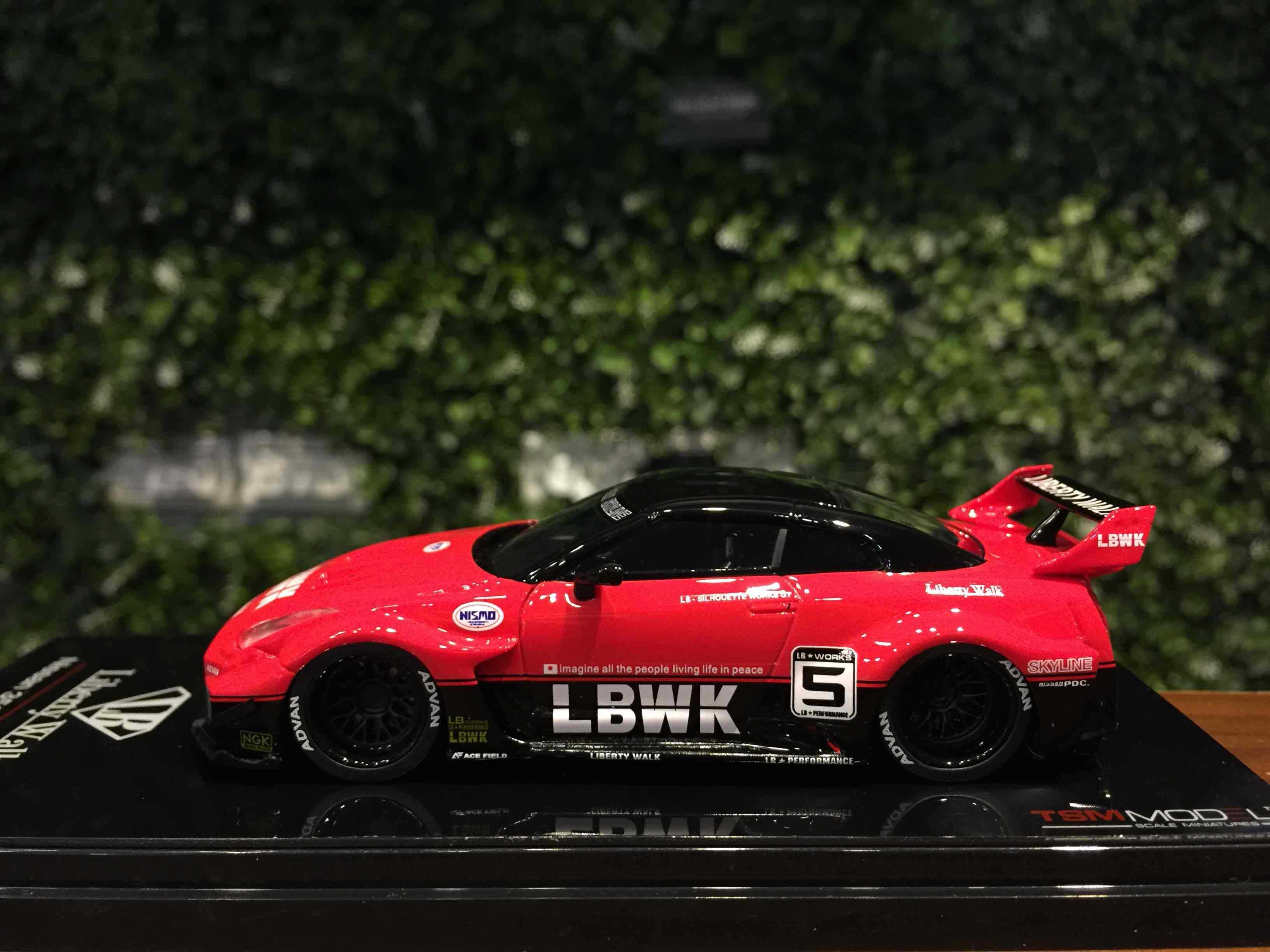 1/43 TSM LB-Silhouette 35GT-RR R35 Red/Black TSMV011【MGM】