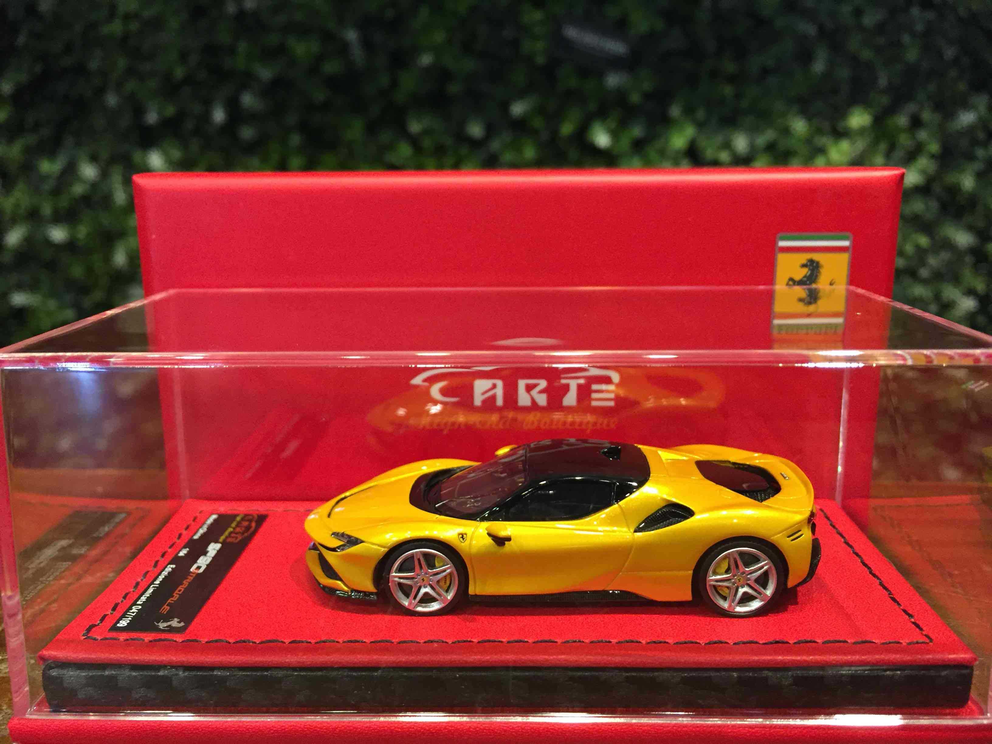 1/64 ART Ferrari SF90 Stradale Spider Gold Hardtop【MGM】