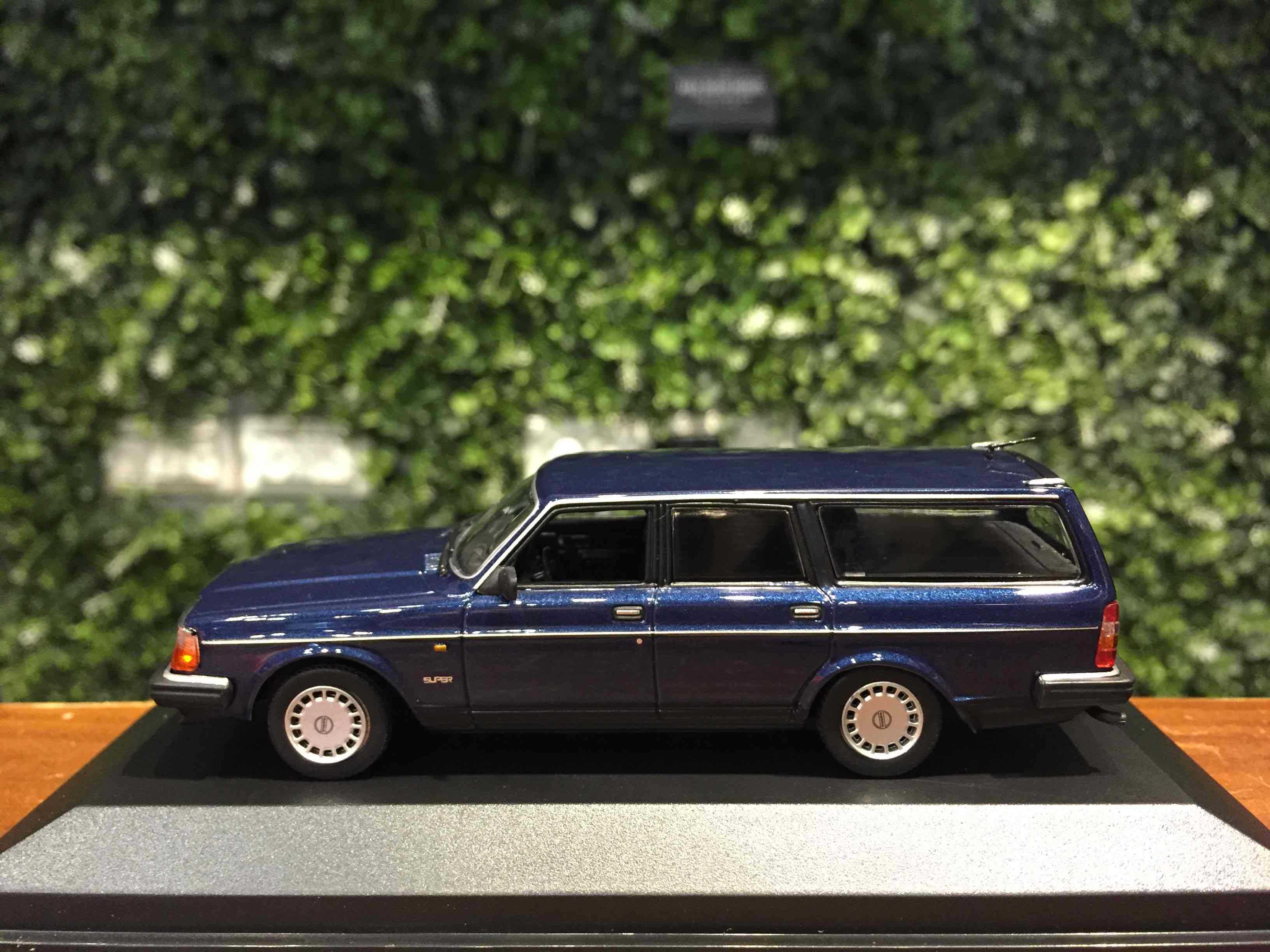 1/43 Minichamps Volvo 240 GL Break Blue 940171417【MGM】