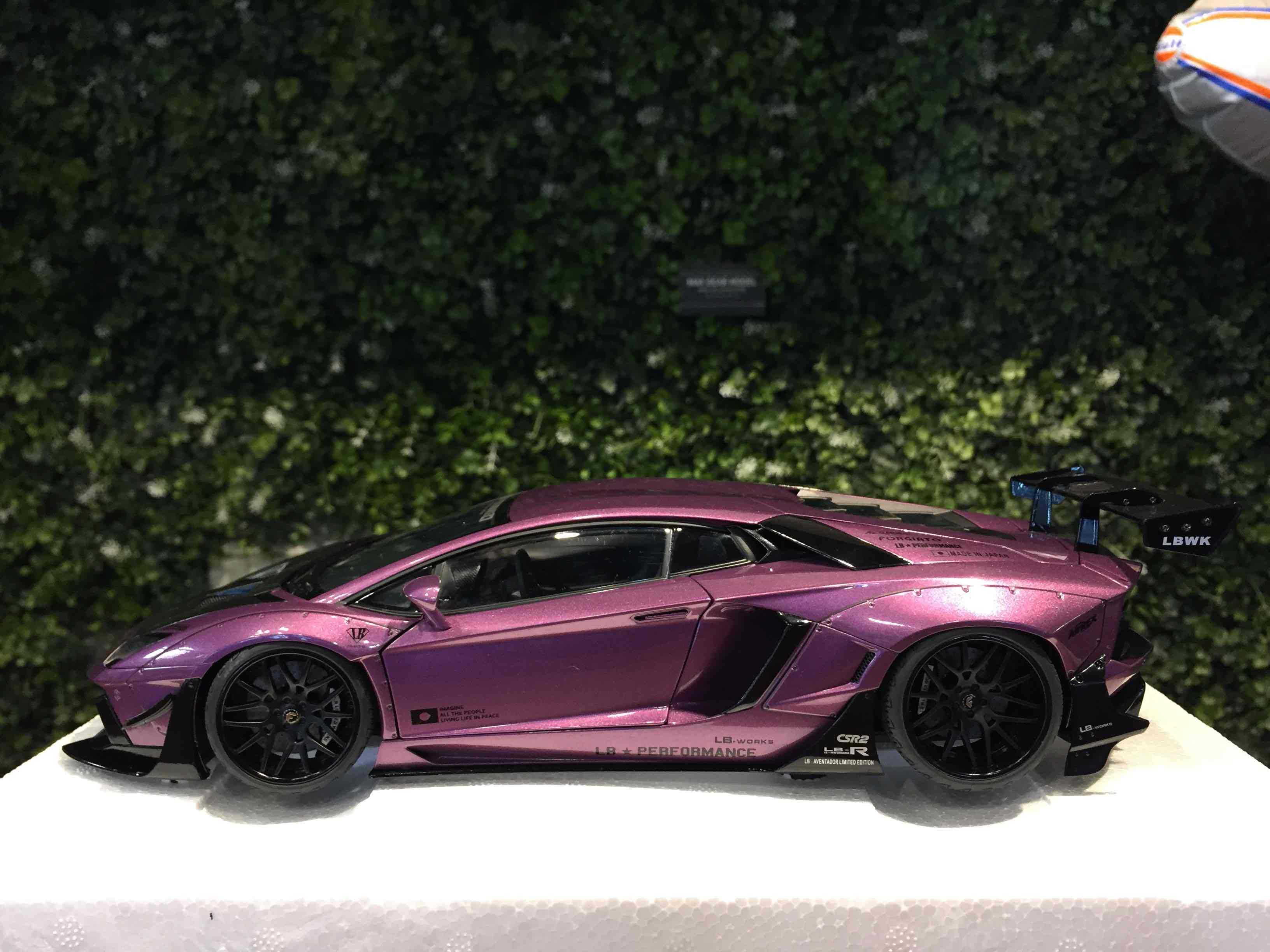 1/18 AUTOart LB-Works Lamborghini Aventador Viola 79242【MGM】