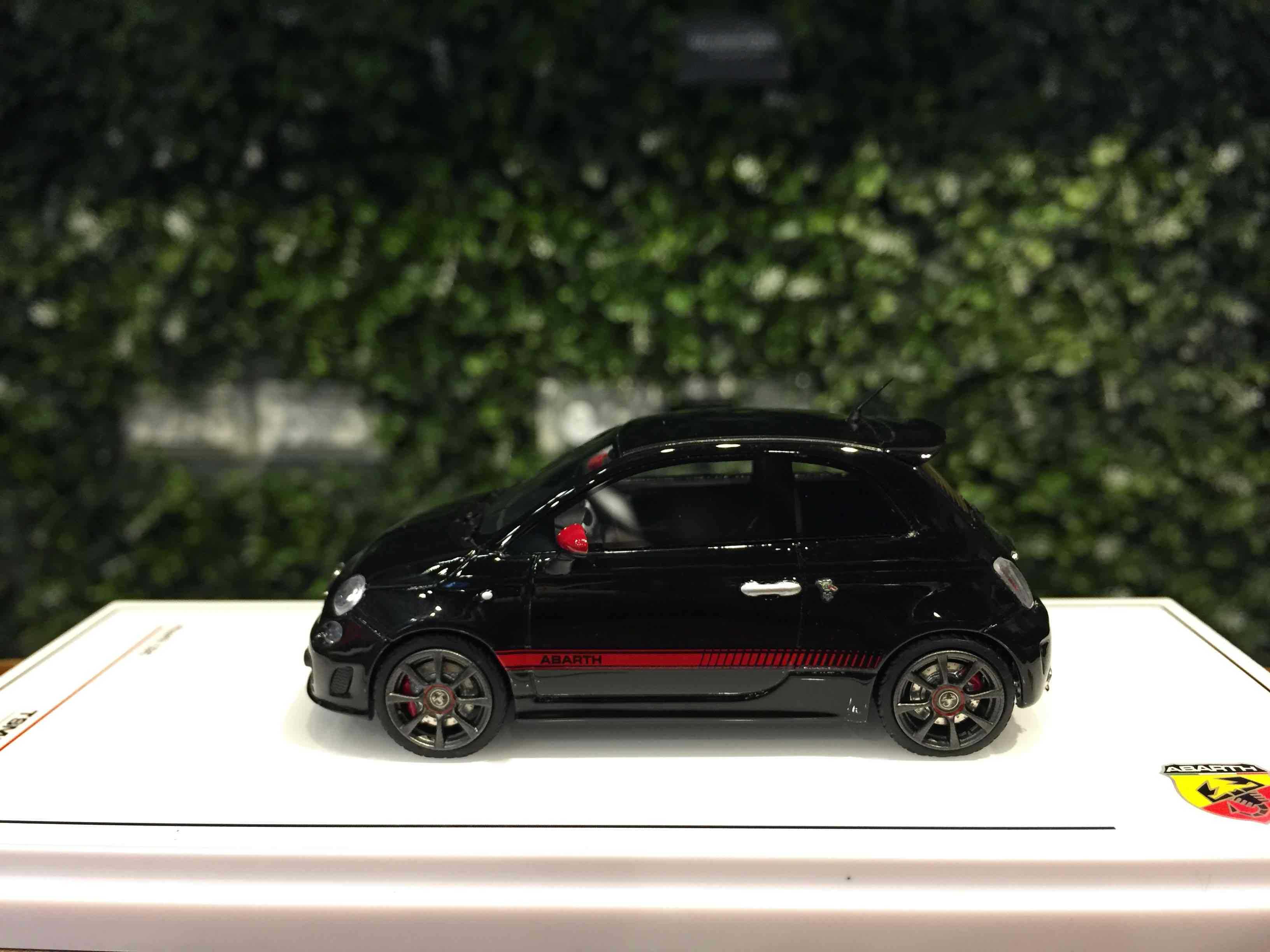 1/43 TSM Abarth 595 Fiat 500 Scorpione Black TSM430691【MGM】