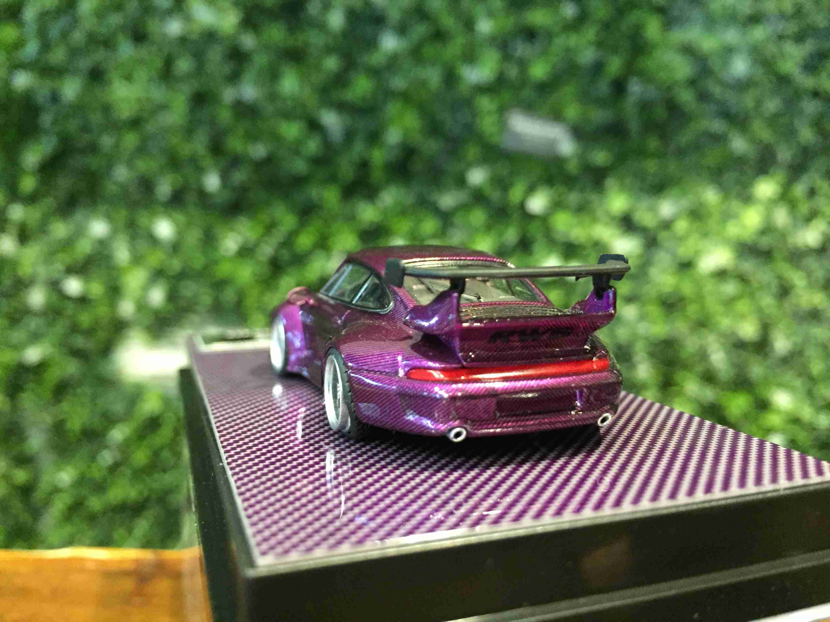1/64 Flame RWB Porsche 911 (993) Purple Carbon【MGM】